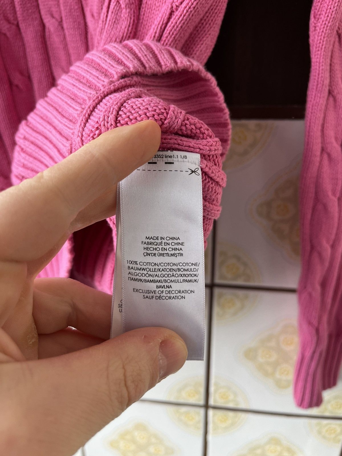 Polo Ralph Lauren Vintage Polo Ralph Lauren pink sweater Size M / US 6-8 / IT 42-44 - 5 Thumbnail