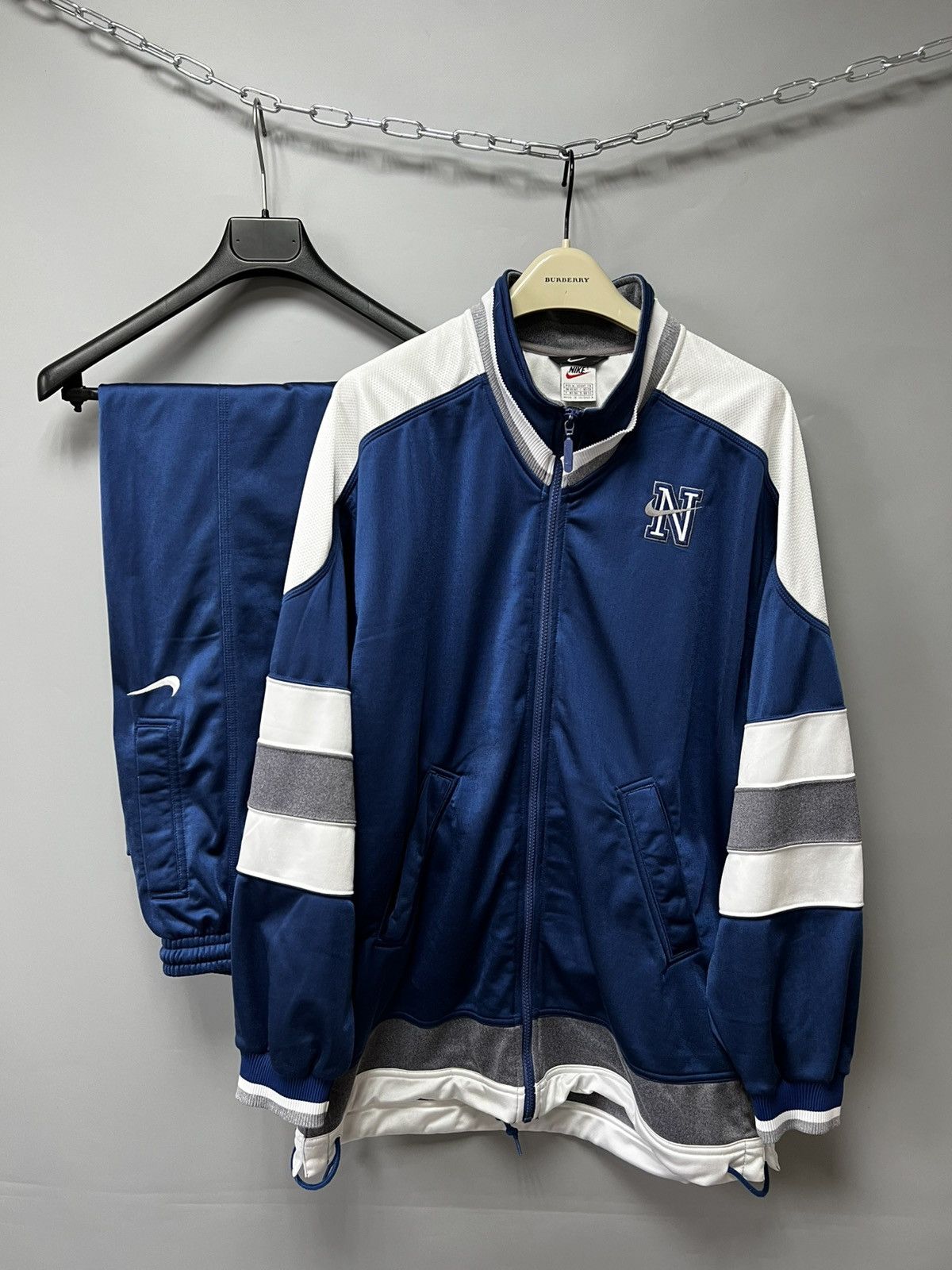 Nike Nike Vintage 90s Tracksuit Jacket and Pants Set y2k Size US M / EU 48-50 / 2 - 2 Thumbnail