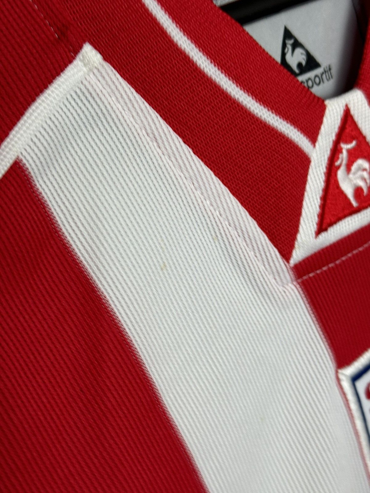 Le Coq Sportif Stoke City 01/03 Home Football Jersey Size US XXL / EU 58 / 5 - 8 Thumbnail