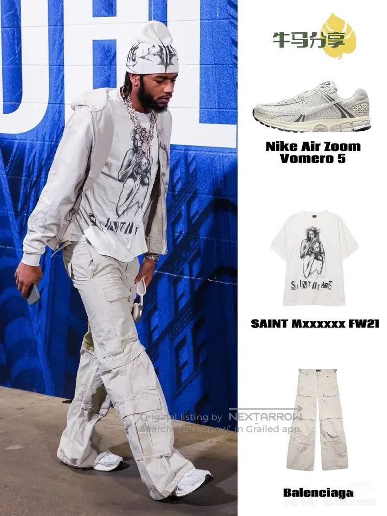 Balenciaga Balenciaga size XS Detachable overalls, trousers and casua Size US 27 - 6 Thumbnail