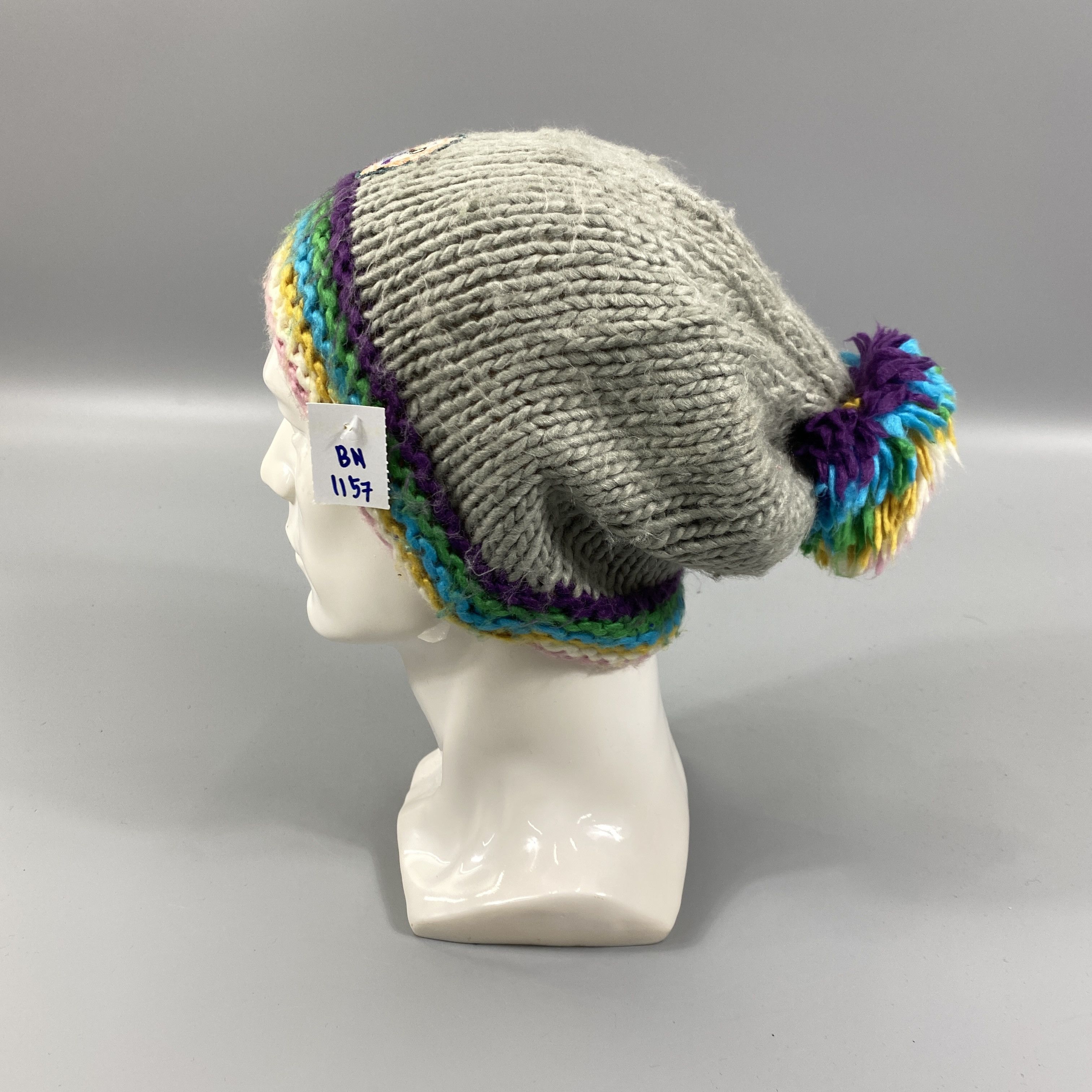 Ocean Pacific Ocean Pacific Rainbow Snow Cap Beanie Hat -BN1157 Size ONE SIZE - 2 Thumbnail