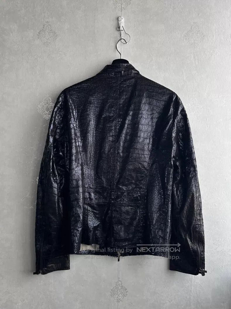 Emporio Armani Emporio Armani Crocodile Pattern Electric Jacket i Size US S / EU 44-46 / 1 - 2 Thumbnail