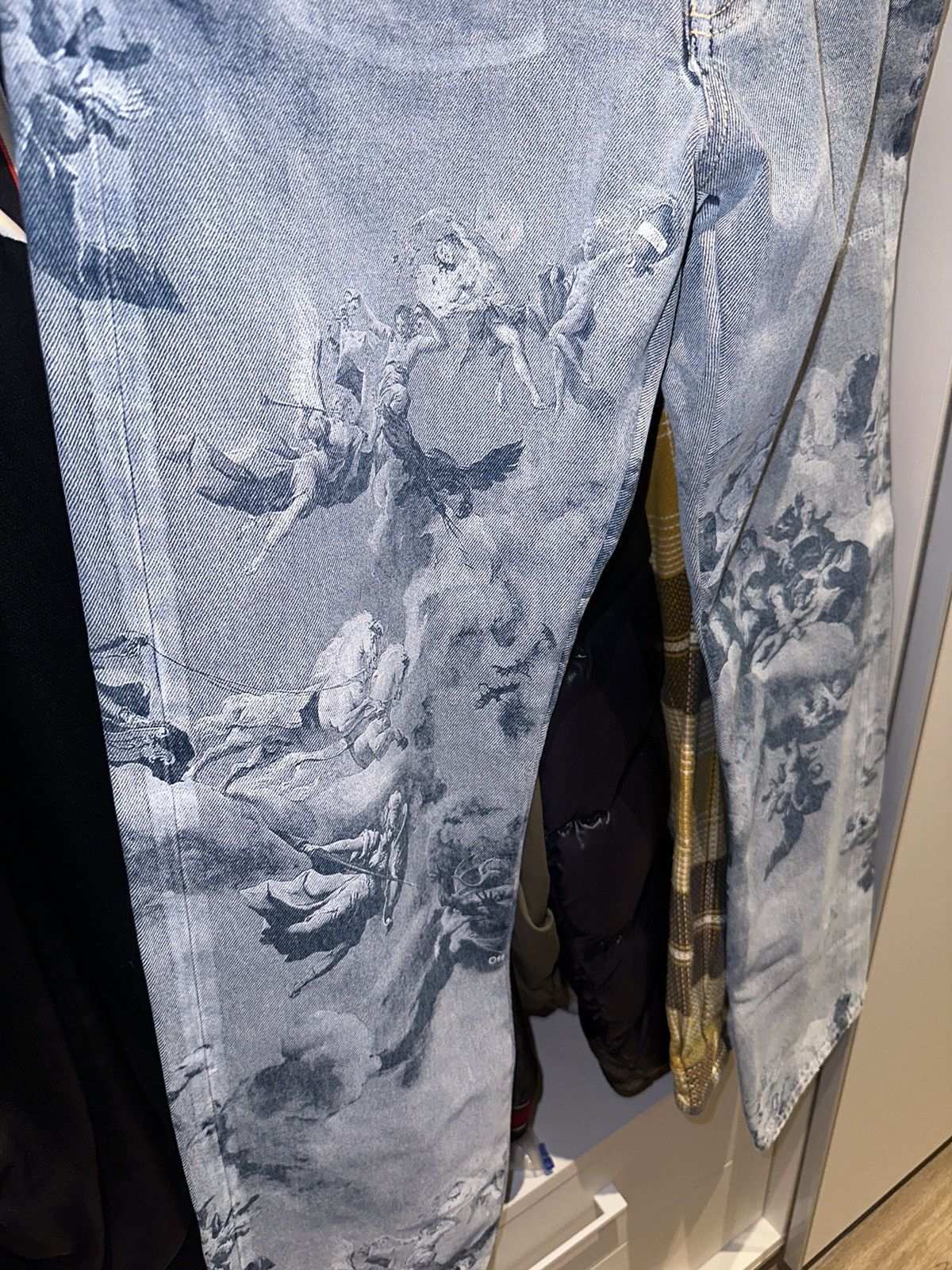 Off-White Off-White Angels Skate Denim Jeans Size US 33 - 12 Thumbnail