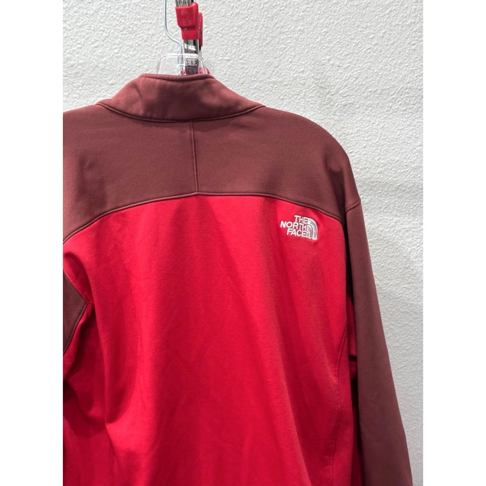 The North Face The North Face Sweater Shirt XL Zippered Red Maroon Men Multicolor Cardigan 90s-style (Mens) Size US XL / EU 56 / 4 - 3 Thumbnail
