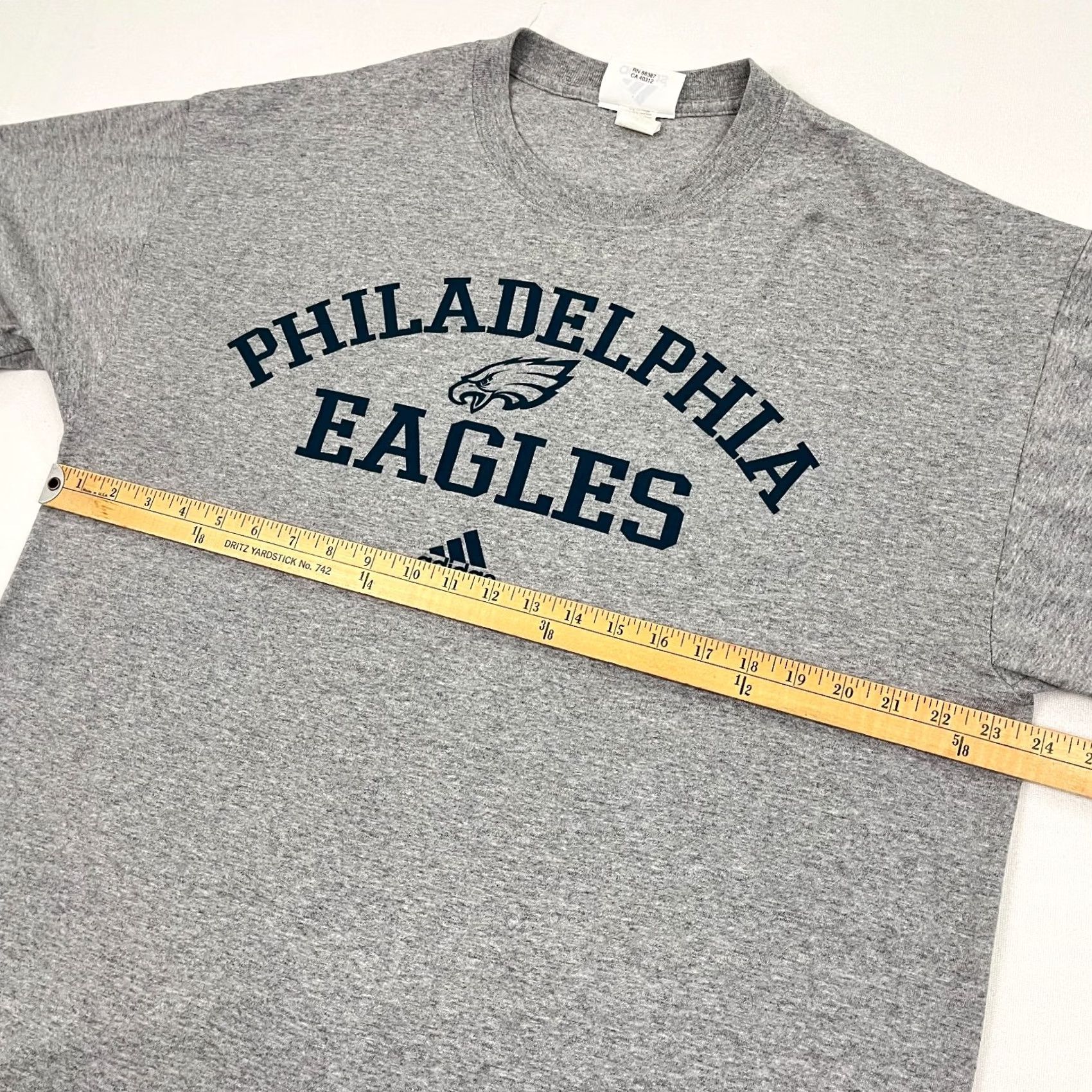 Adidas Y2K Philadelphia Eagles Shirt Adidas Graphic Retro Football Workout Mens XL Gray Shirt Size US XL / EU 56 / 4 - 6 Thumbnail