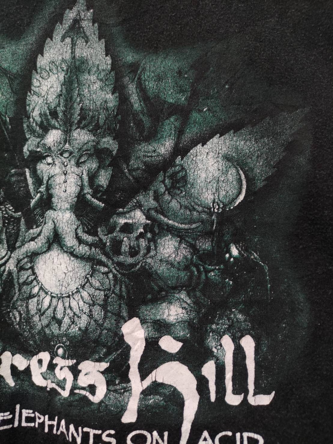 Band Tees Cypress Hill " Elephants on Acid " Album Promo Tour T-Shirt Size US M / EU 48-50 / 2 - 4 Thumbnail