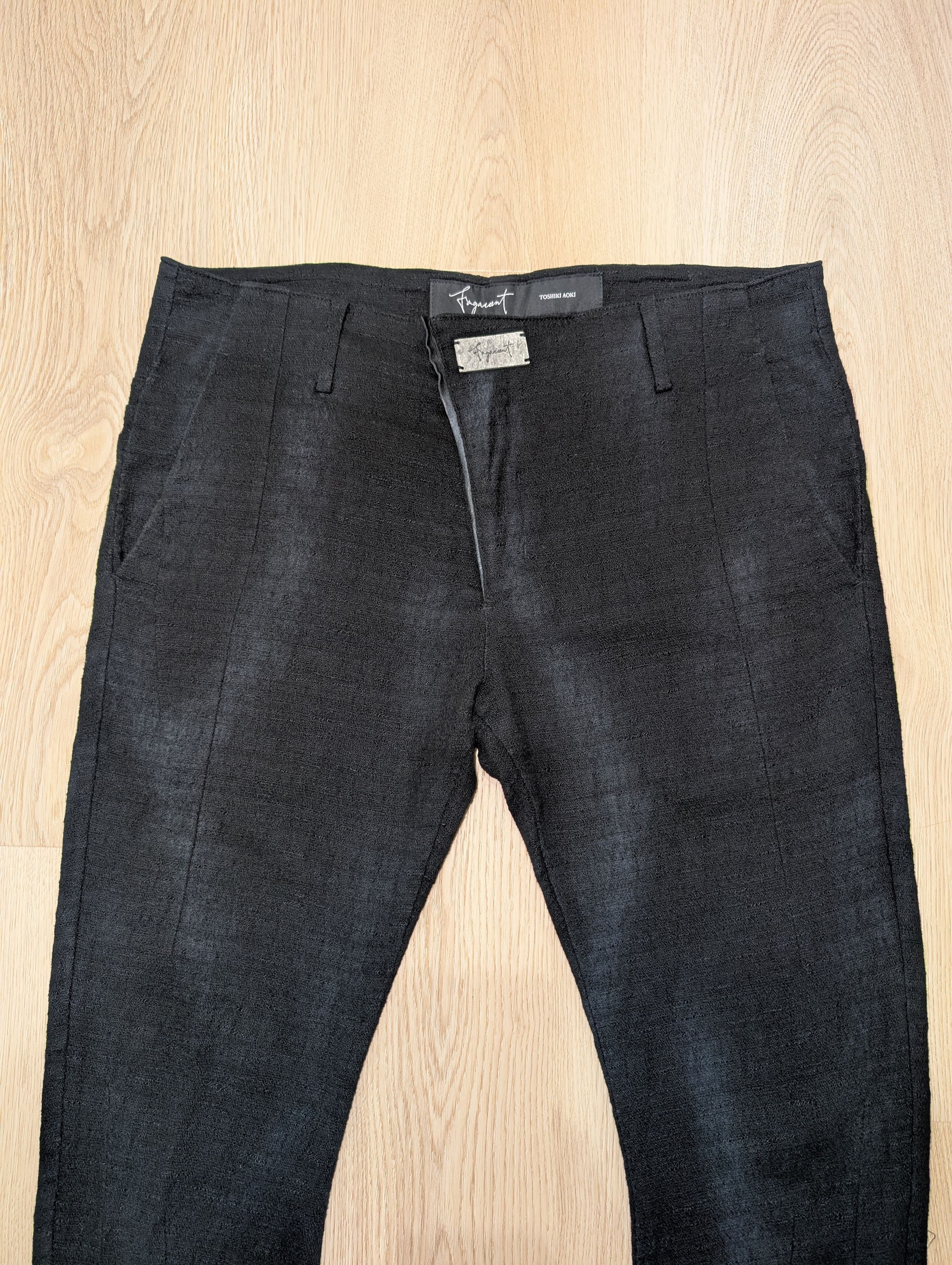Fagassent Toshiki Aoki Faggasent Toshiki Aoki Avangard men’s Linen Faded Pants Size US 34 / EU 50 - 2 Thumbnail