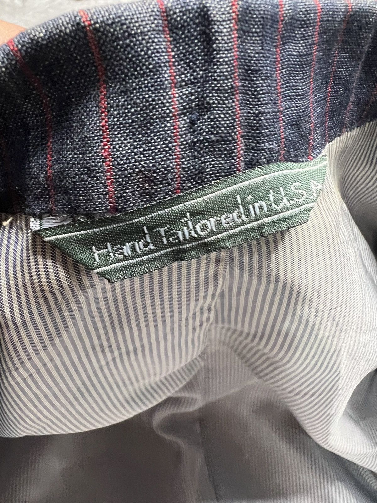 Band Of Outsiders Band Of Outsiders Hand Tailored MOP buttons Linen Blazer Size US L / EU 52-54 / 3 - 7 Thumbnail