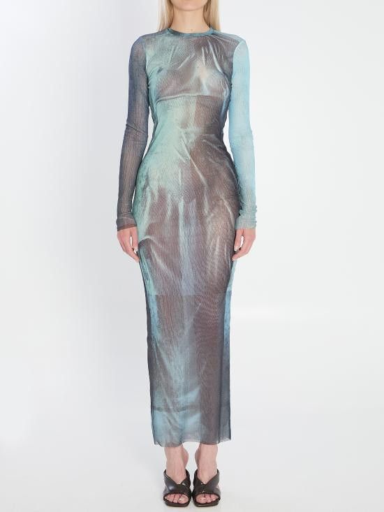 Jean Paul Gaultier JEAN PAUL GAULTIER Women Mid Skirts W DR027 BLUE Size S / US 4 / IT 40 - 1 Thumbnail
