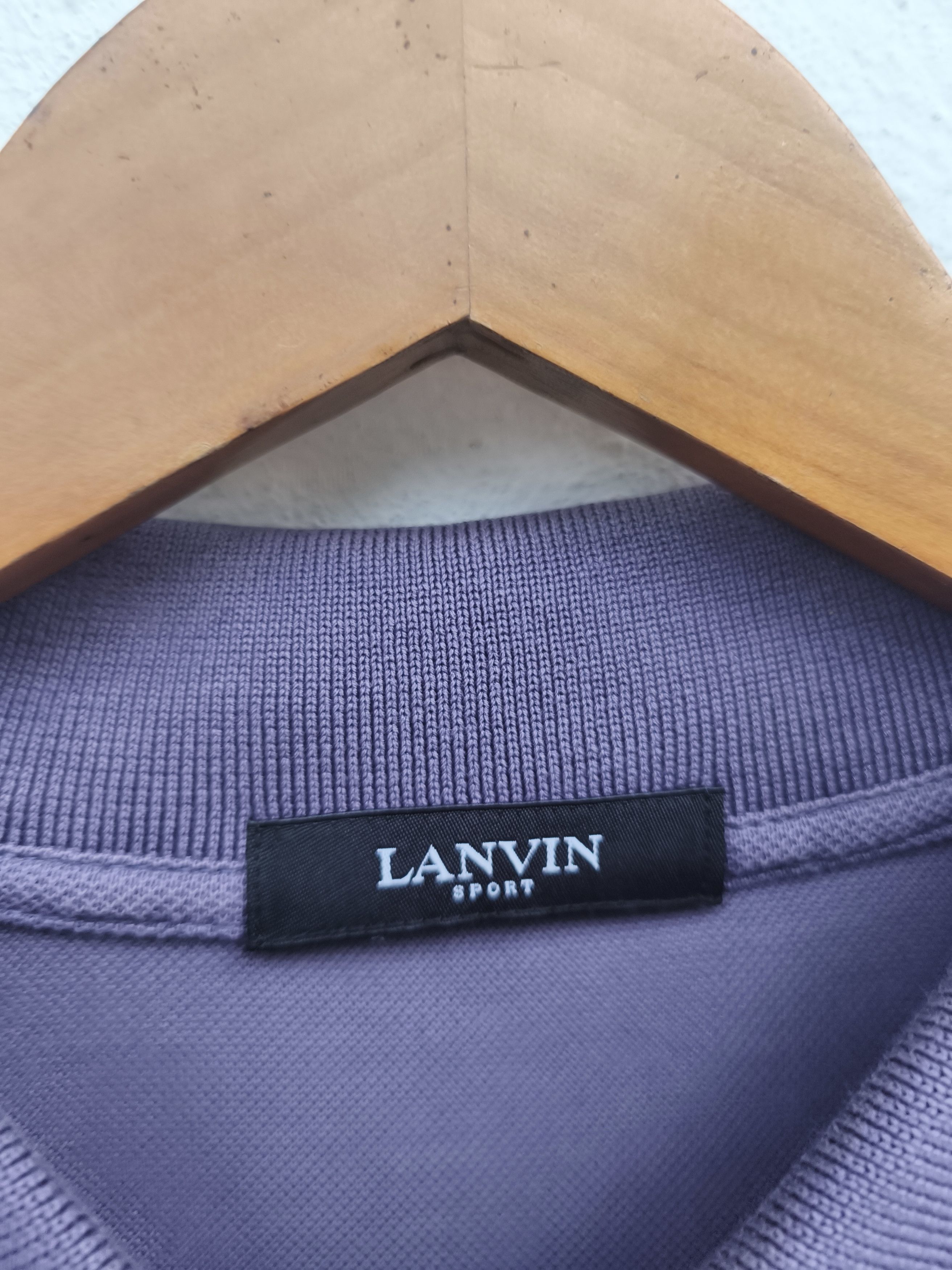 Lanvin Vintage Lanvin Polos Long Sleeve Lanvin Sport Size US L / EU 52-54 / 3 - 6 Thumbnail