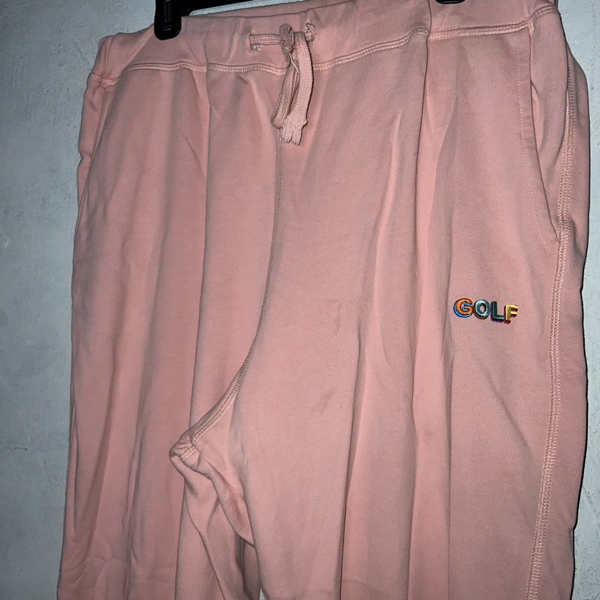 Golf Wang Golf wang embroidered peach salmon sweatpants M Size US 32 / EU 48 - 5 Thumbnail