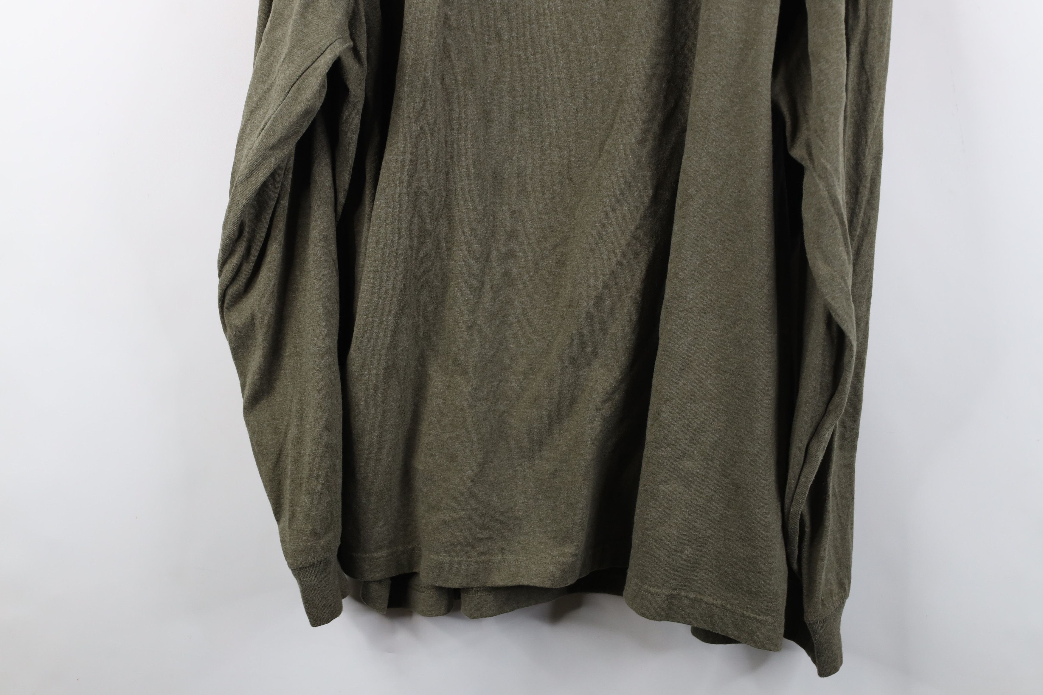 Carhartt Vintage Y2K Carhartt Spell Long Sleeve T-Shirt Heather Green Size US XL / EU 56 / 4 - 13 Thumbnail