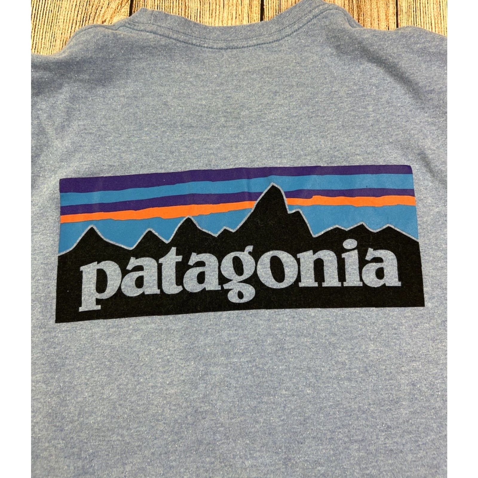 Patagonia Patagonia T-Shirt Blue Pocket Regular Short Sleeve Size S Crew Neck Men Cotton Graphic Print Outdoor Nature Size US S / EU 44-46 / 1 - 5 Thumbnail