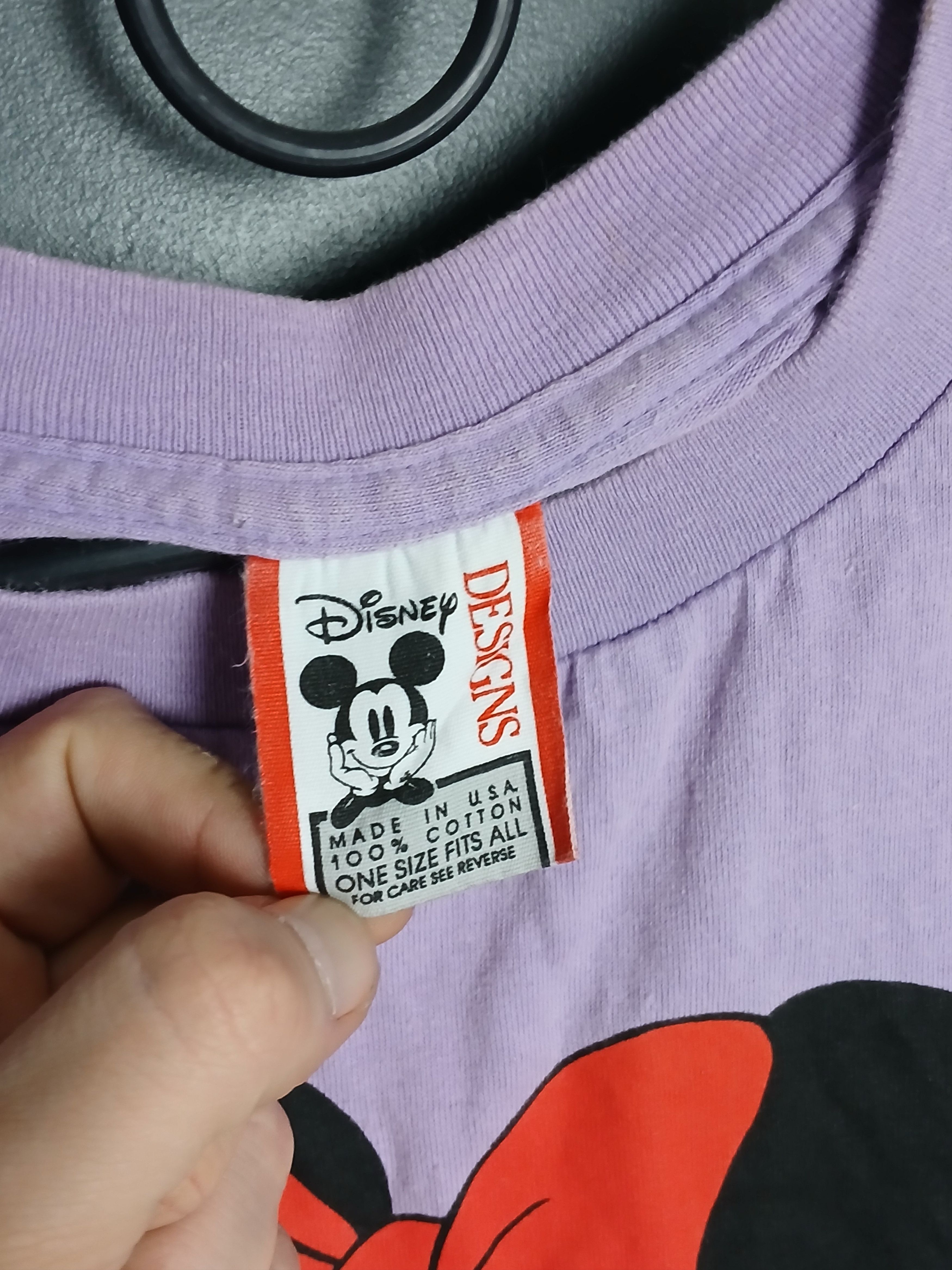 Cartoon Network × Disney × Vintage Vintage Disney Minnie Mouse Single Stitch T-Shirt Size US XXL / EU 58 / 5 - 10 Thumbnail