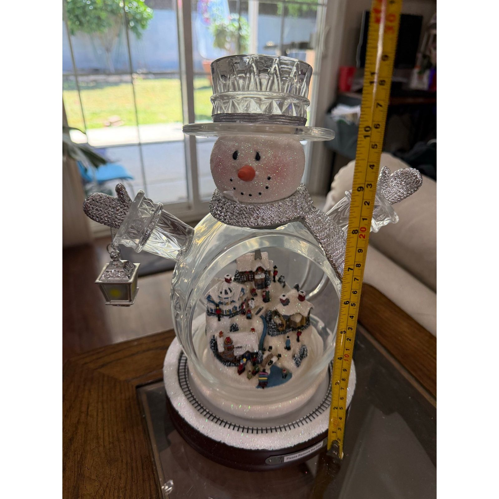 Other Bradford Thomas Kinkade Crystal Snowman with Light Size ONE SIZE - 2 Thumbnail