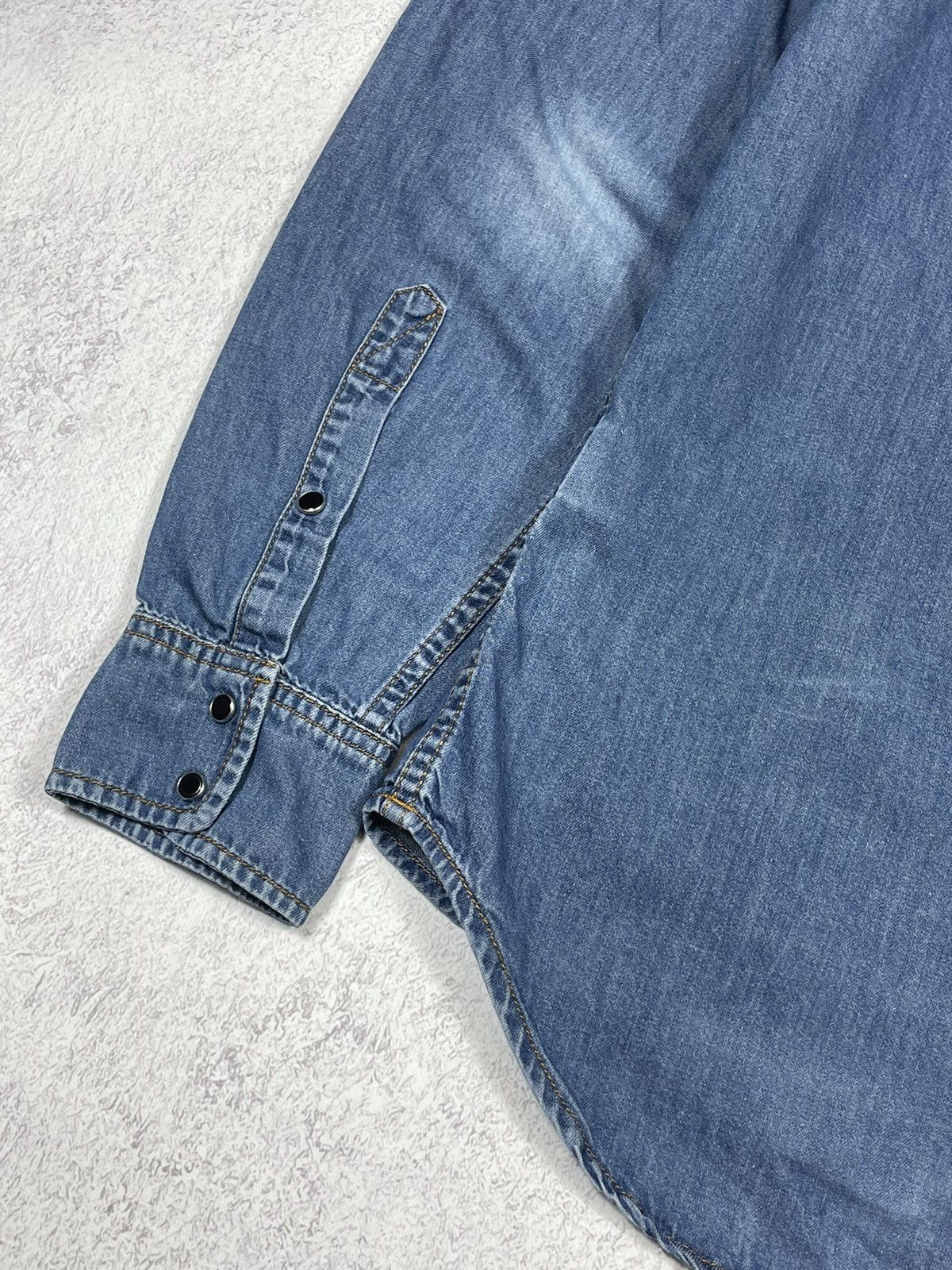 Diesel Diesel Denim Shirt Size L Size US L / EU 52-54 / 3 - 8 Thumbnail