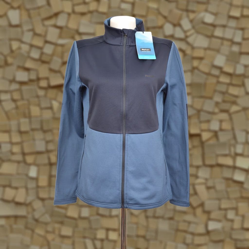 Vintage DDP Rohan Tellus Fleece Womens Cumbria Blue / True Navy Outdoor Hiking Jacket S Blue Womens 90s? Size S / US 4 / IT 40 - 1 Thumbnail