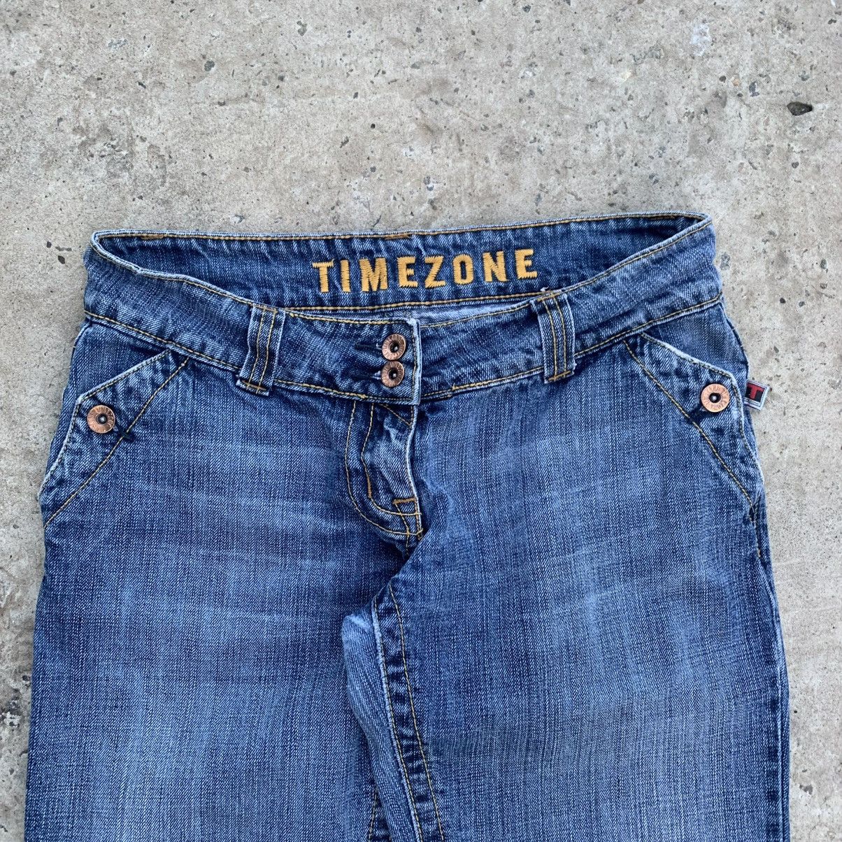 Vision Streetwear Vintage Japanese Style Flared Jeans Women’s Timezone W28xL34 Size 28" / US 6 / IT 42 - 7 Thumbnail