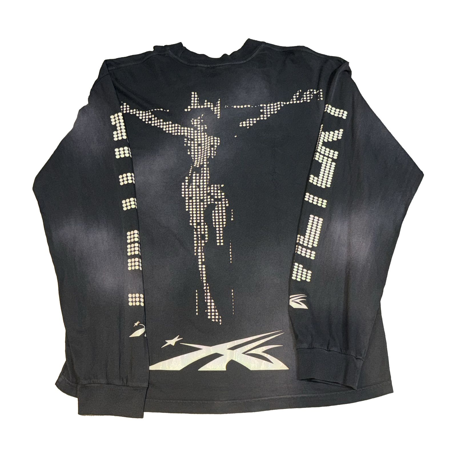 HELLSTAR Hellstar L/S Tee Black Braile Logo P2P Size US XL / EU 56 / 4 - 2 Thumbnail