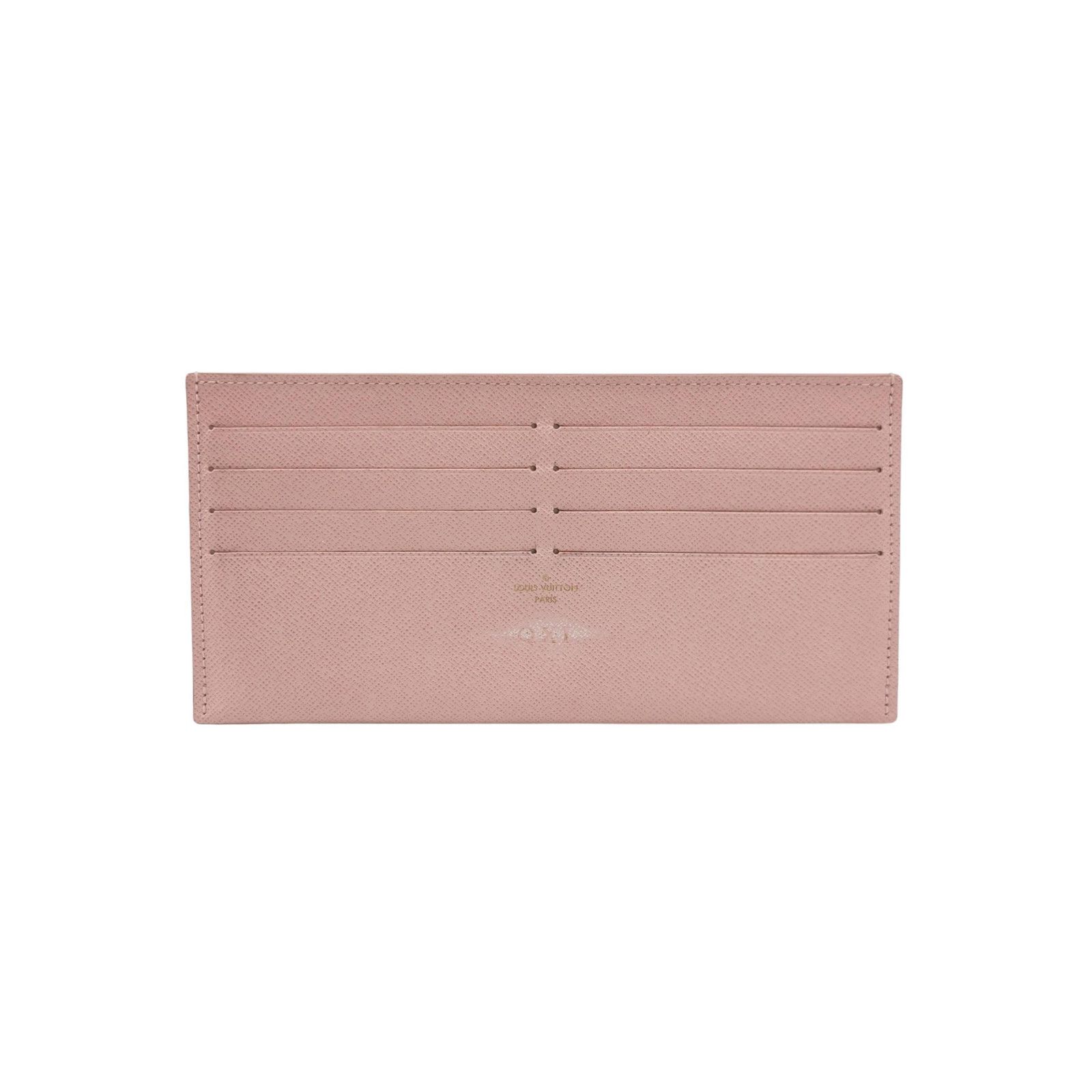 Louis Vuitton Louis Vuitton (LV) Cowhide Solid Color Simple Card Holder - Size ONE SIZE - 1 Thumbnail