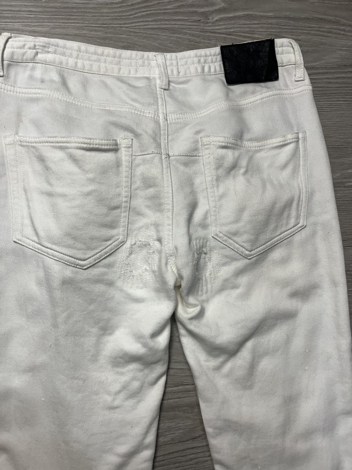 Number (N)ine Number Nine x 1PIU1UGUALE3 Distressed Pants Size US 32 / EU 48 - 7 Thumbnail