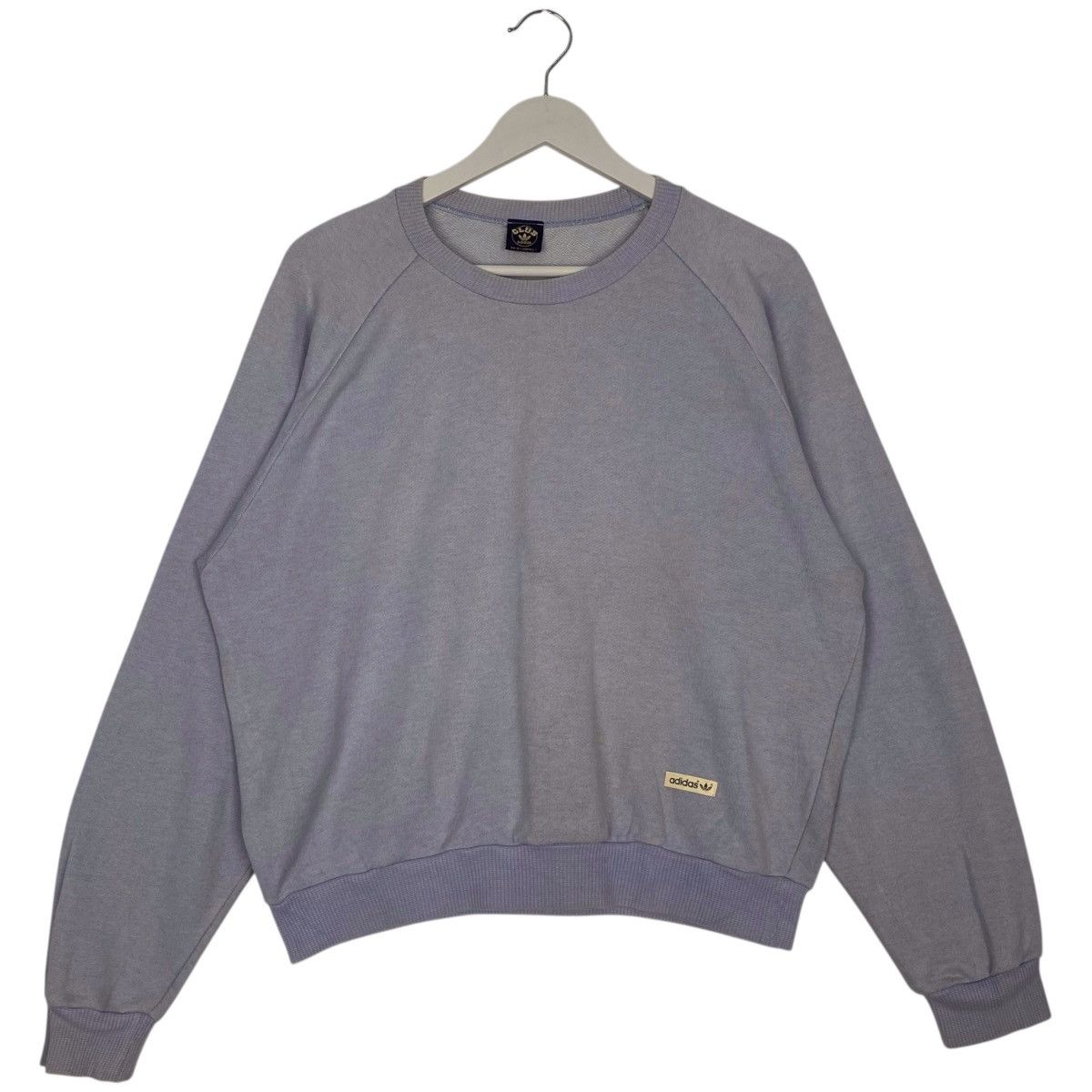 Vintage Vintage 90s Adidas Club Sweatshirt Crewneck Blue Size S Size US S / EU 44-46 / 1 - 1 Thumbnail