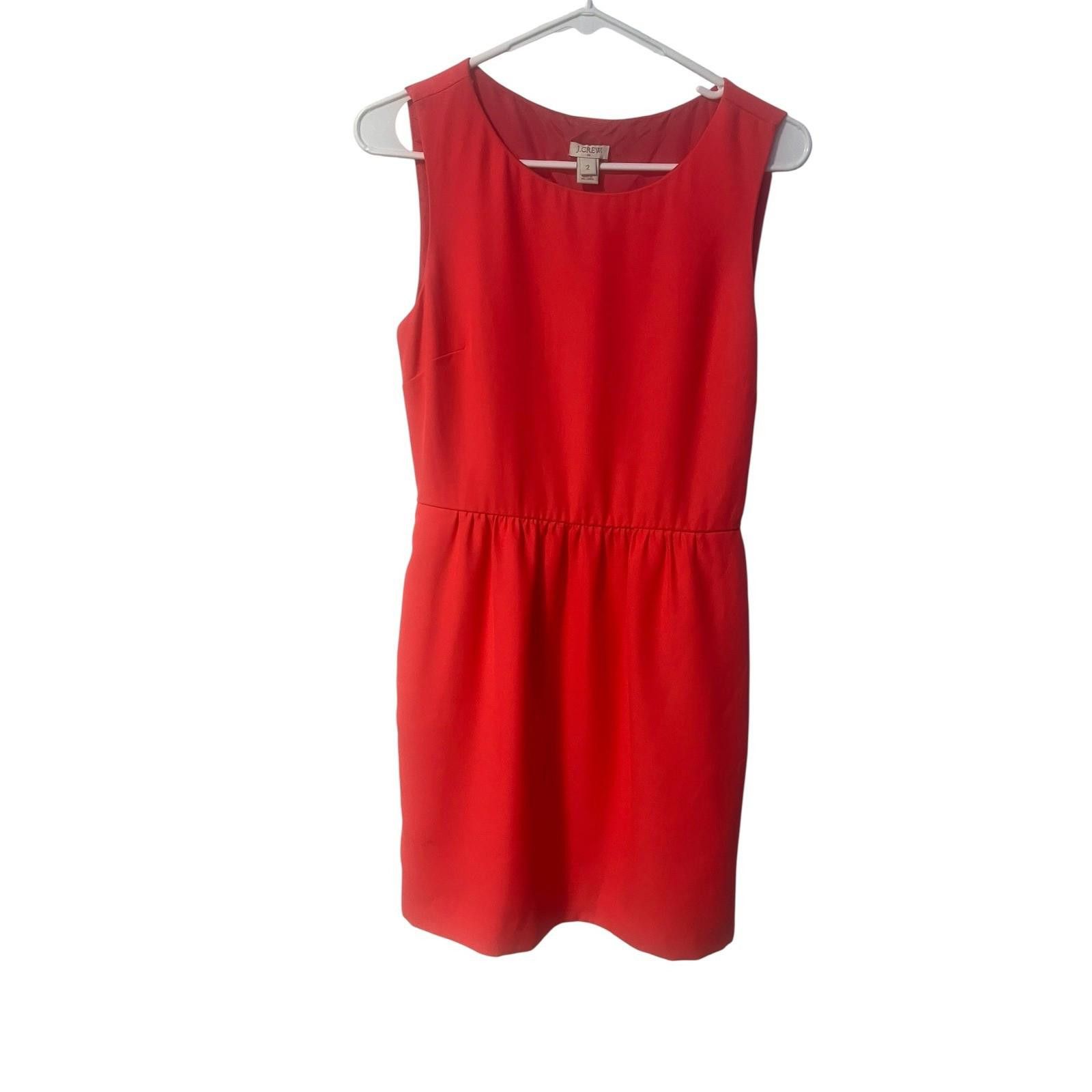 J.Crew J Crew Sleeveless Sheath Dress Lined, Fitted Waist - Size 2 Size XS / US 0-2 / IT 36-38 - 1 Thumbnail