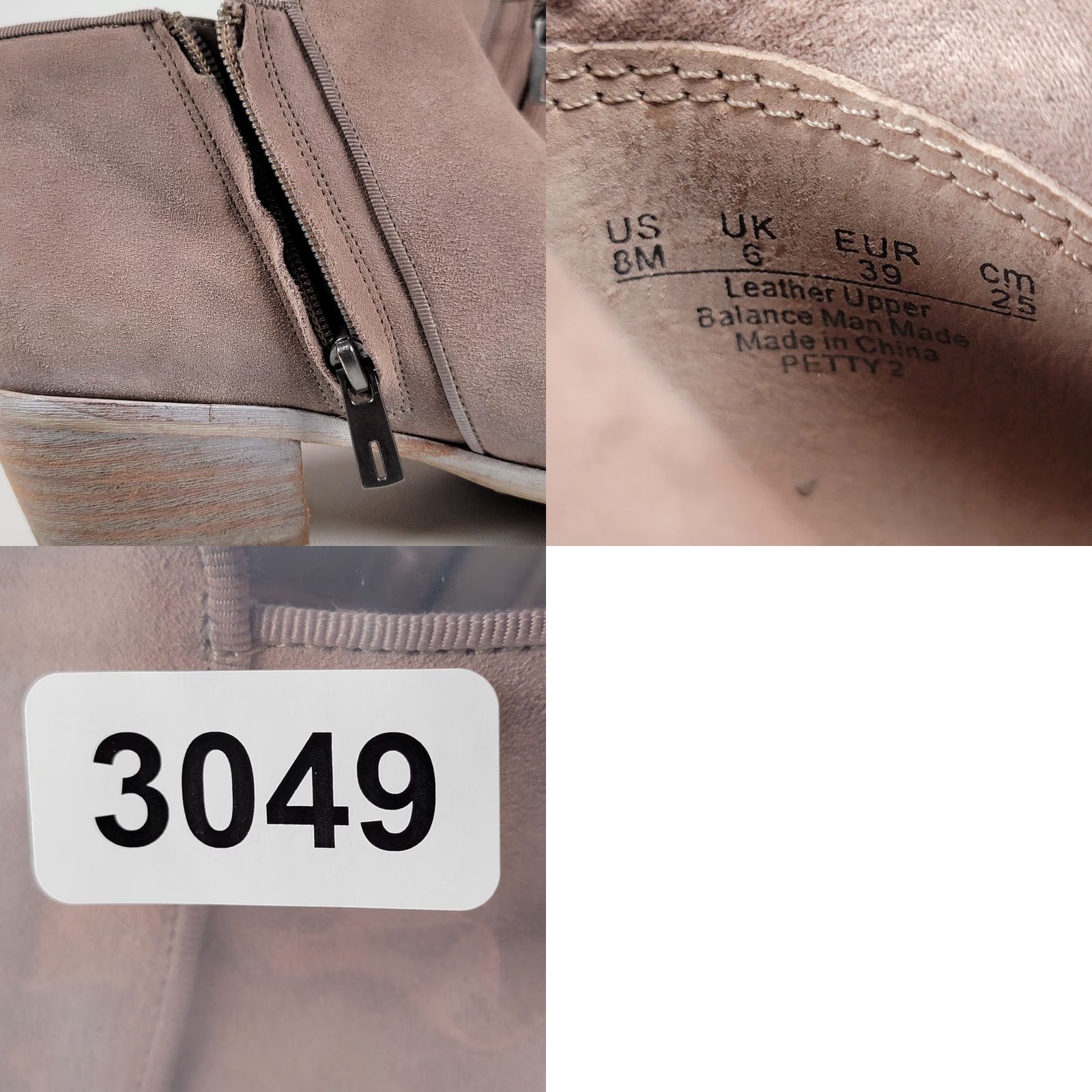 Sam Edelman Sam Edelman Petty 2 Ankle Bootie Women’s Size 8M Putty Pink Suede Chelsea Bootie Size US 8 / IT 38 - 9 Thumbnail