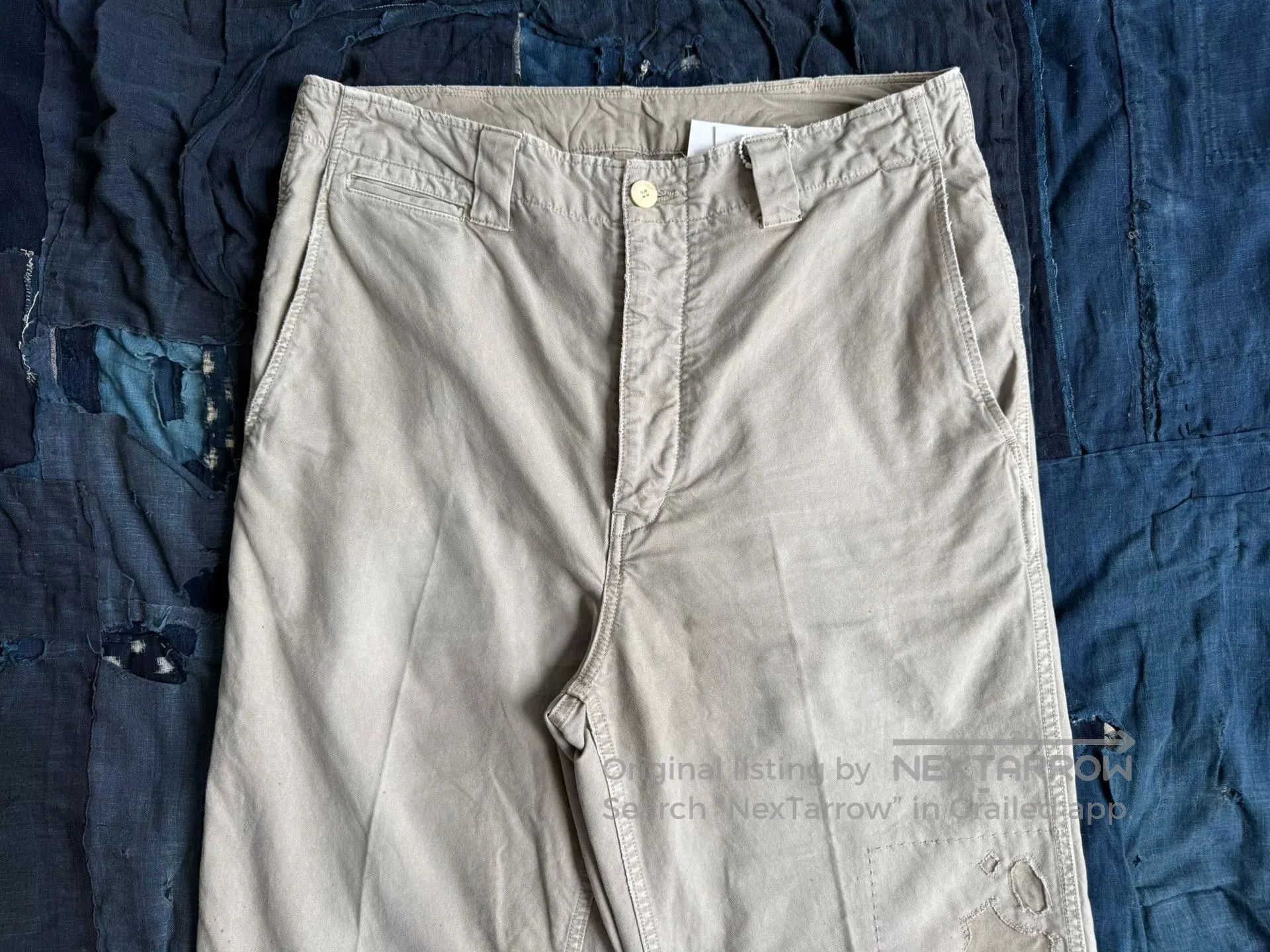 Visvim visvim wide chino pants in grey. Size US 30 / EU 46 - 3 Thumbnail
