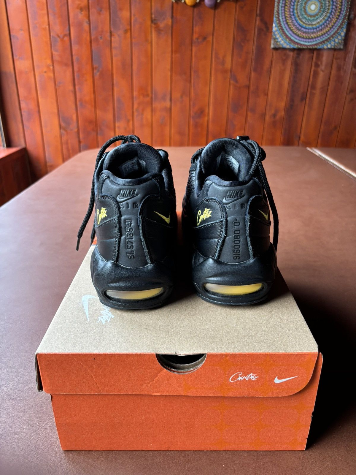Corteiz × Nike AIR MAX 95 Honeyblack Size US 9.5 / EU 42-43 - 4 Thumbnail