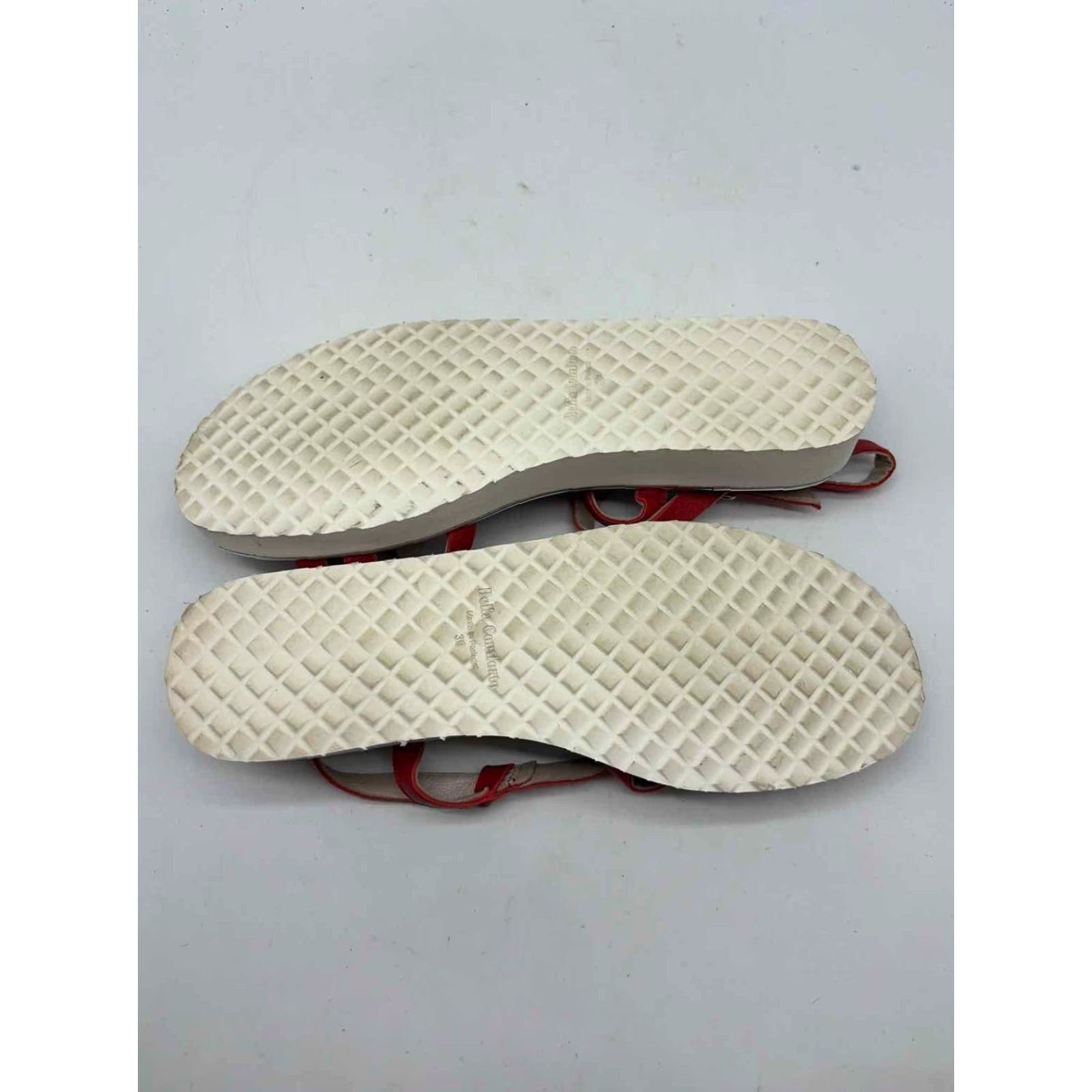 Bell Bella Comforto Sandals Sling Back Red 39 Size US 9 / IT 39 - 6 Thumbnail