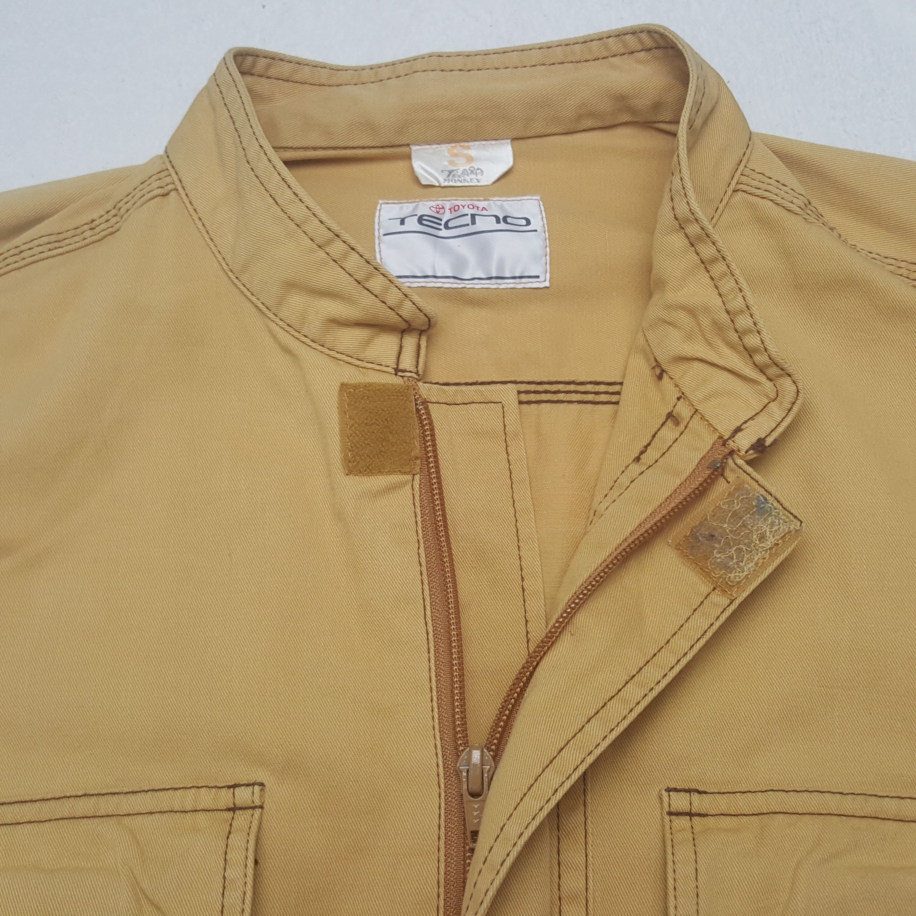 Japanese Brand Vintage Toyota Tecno Japanese Racing Coverall Jacket C300N10 Size US XS / EU 42 / 0 - 9 Thumbnail