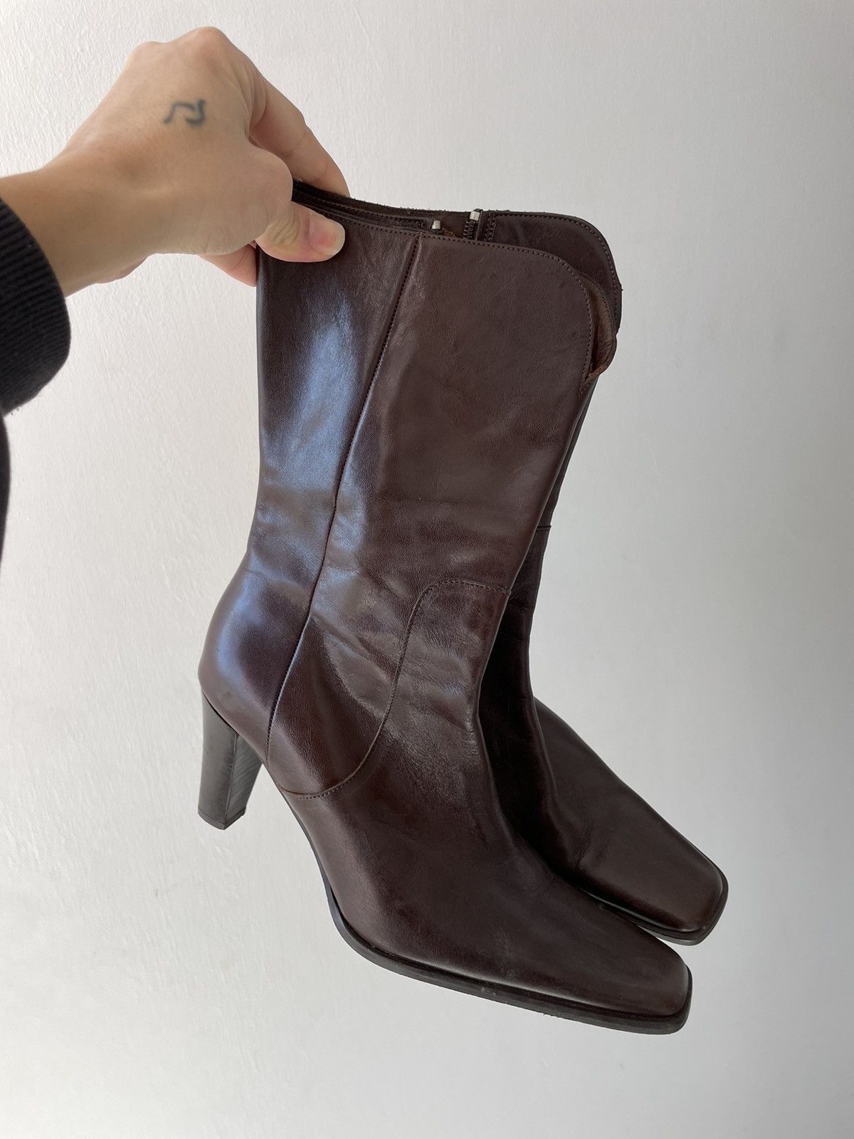 Vintage y2k leather boots Size US 6.5 / IT 36.5 - 10 Thumbnail