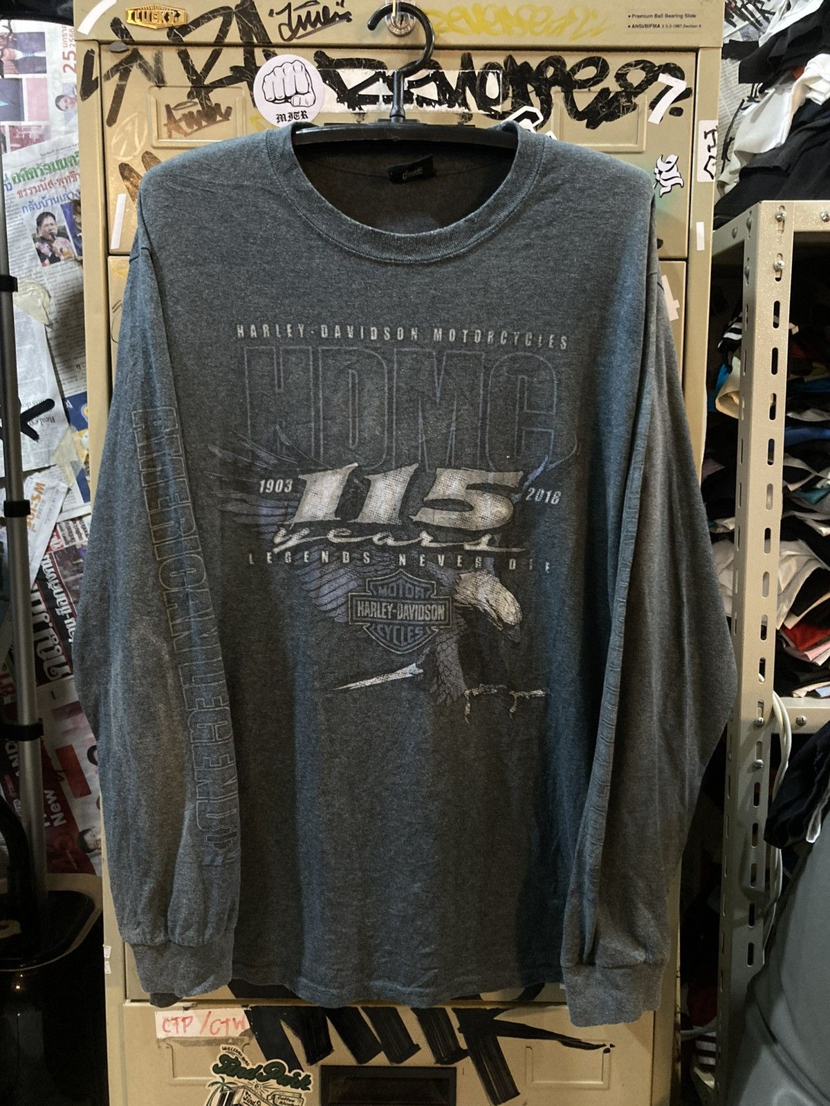 Harley Davidson Harley Davidson Size US L / EU 52-54 / 3 - 1 Thumbnail