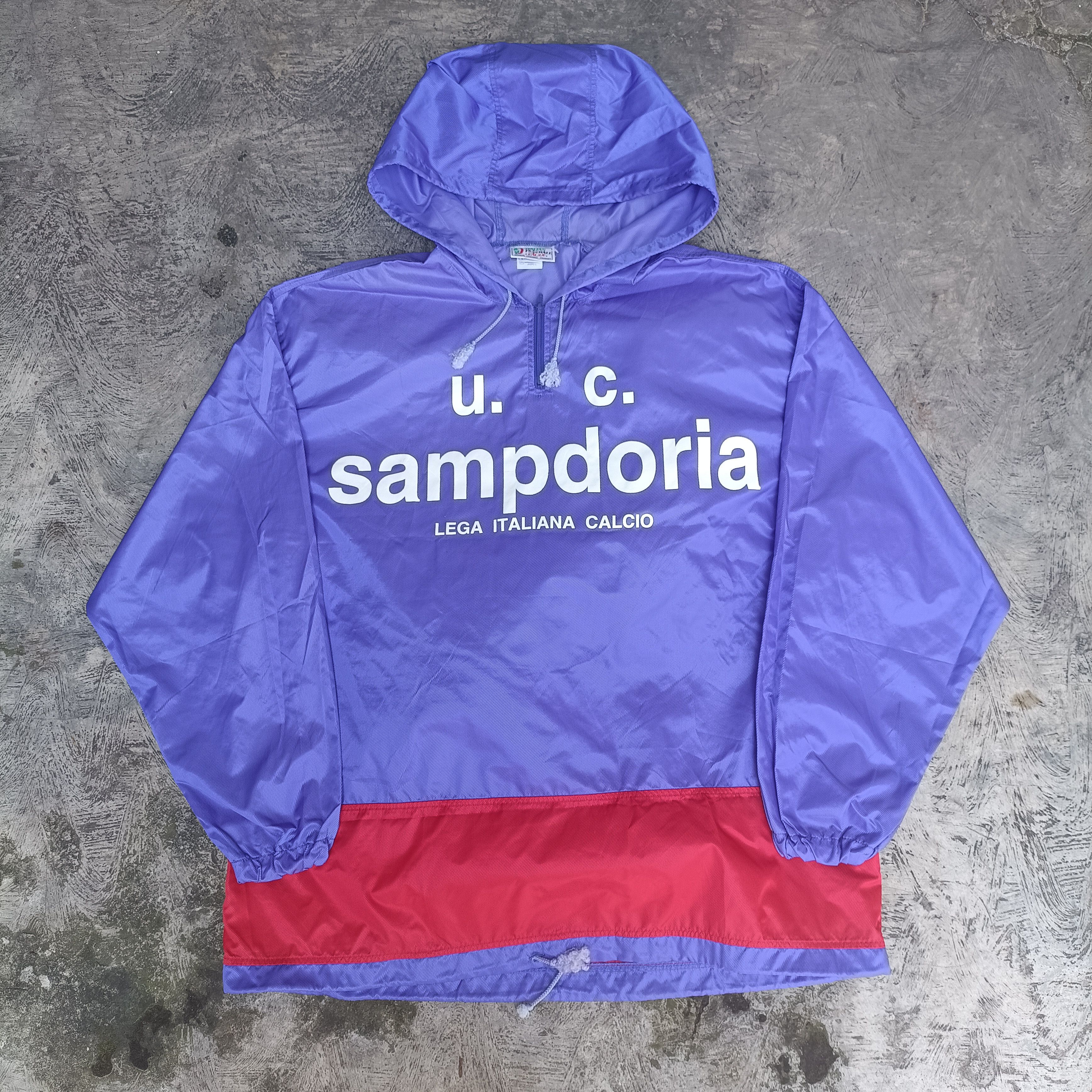 Vintage Vintage ©93 U.C sampdoria Italian Football League jacket Size US L / EU 52-54 / 3 - 2 Thumbnail