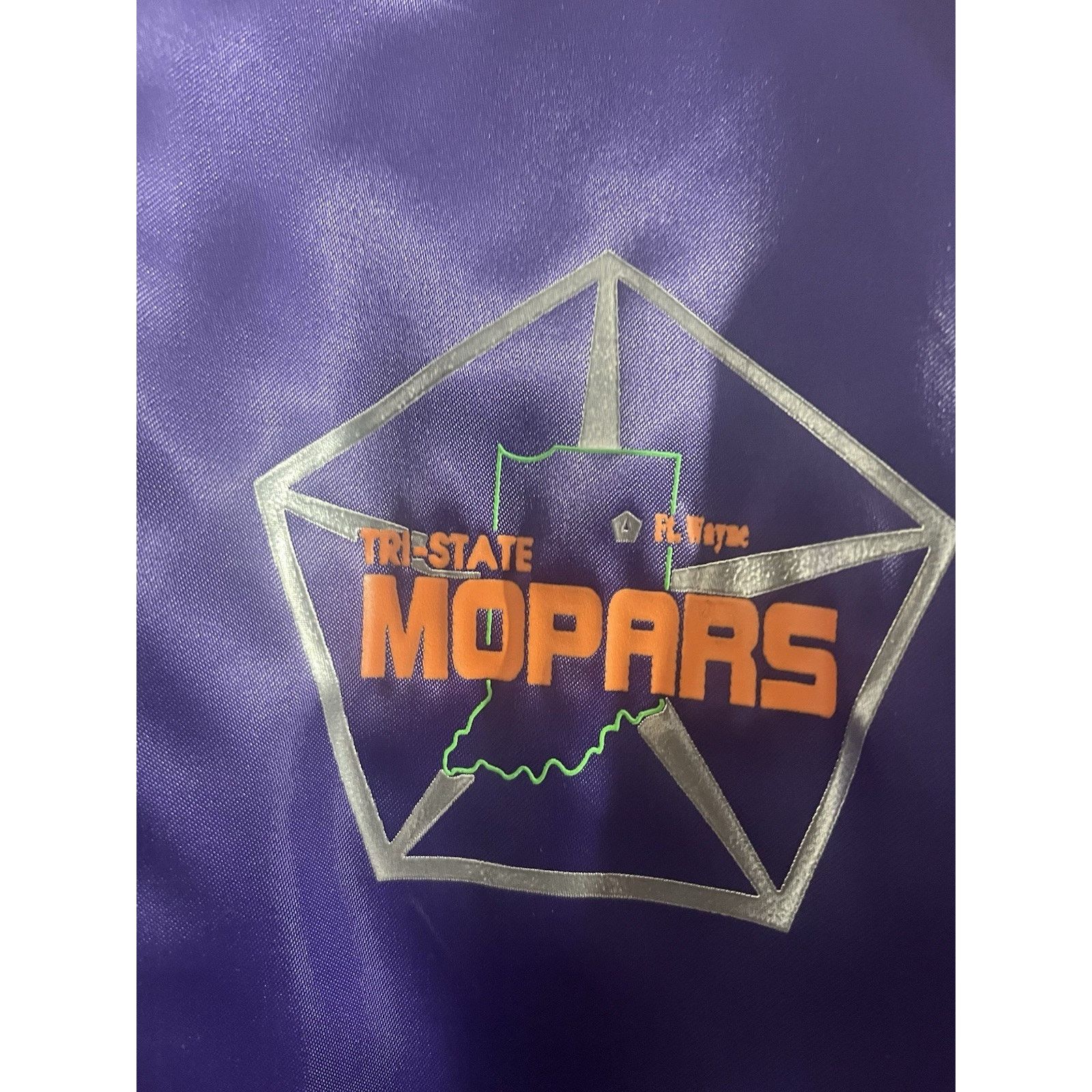 Other Vintage Tri State Mopar Satin Jacket Fort Wayne Indiana Sz L Size US L / EU 52-54 / 3 - 2 Thumbnail
