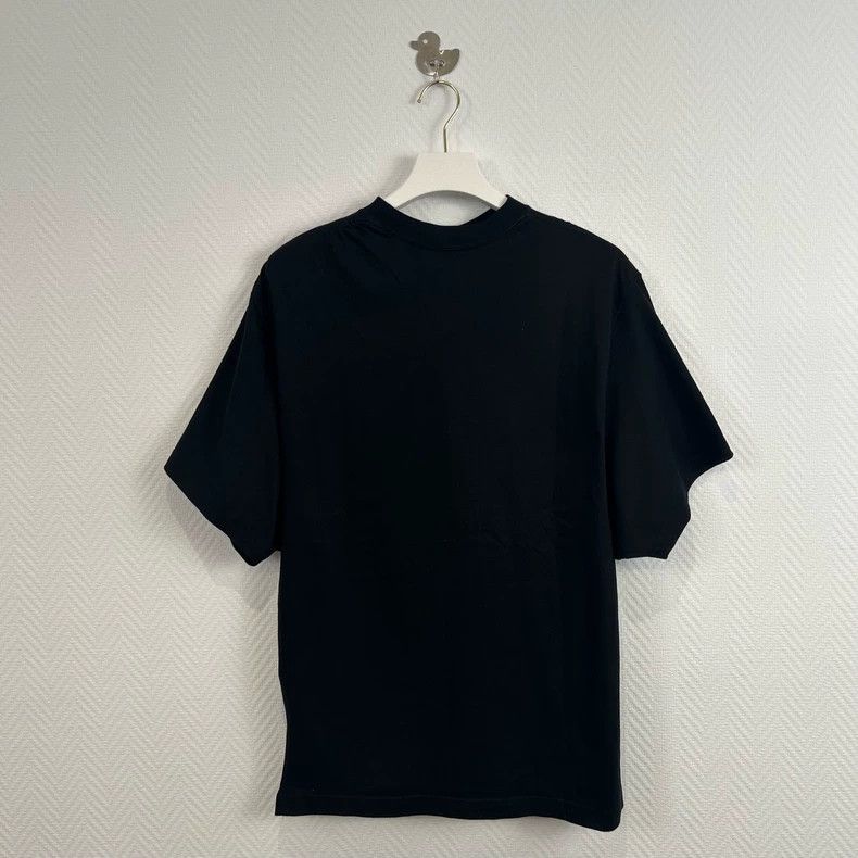 Balenciaga Balenciaga Black Crystal Letter Short Sleeve Size US S / EU 44-46 / 1 - 3 Thumbnail