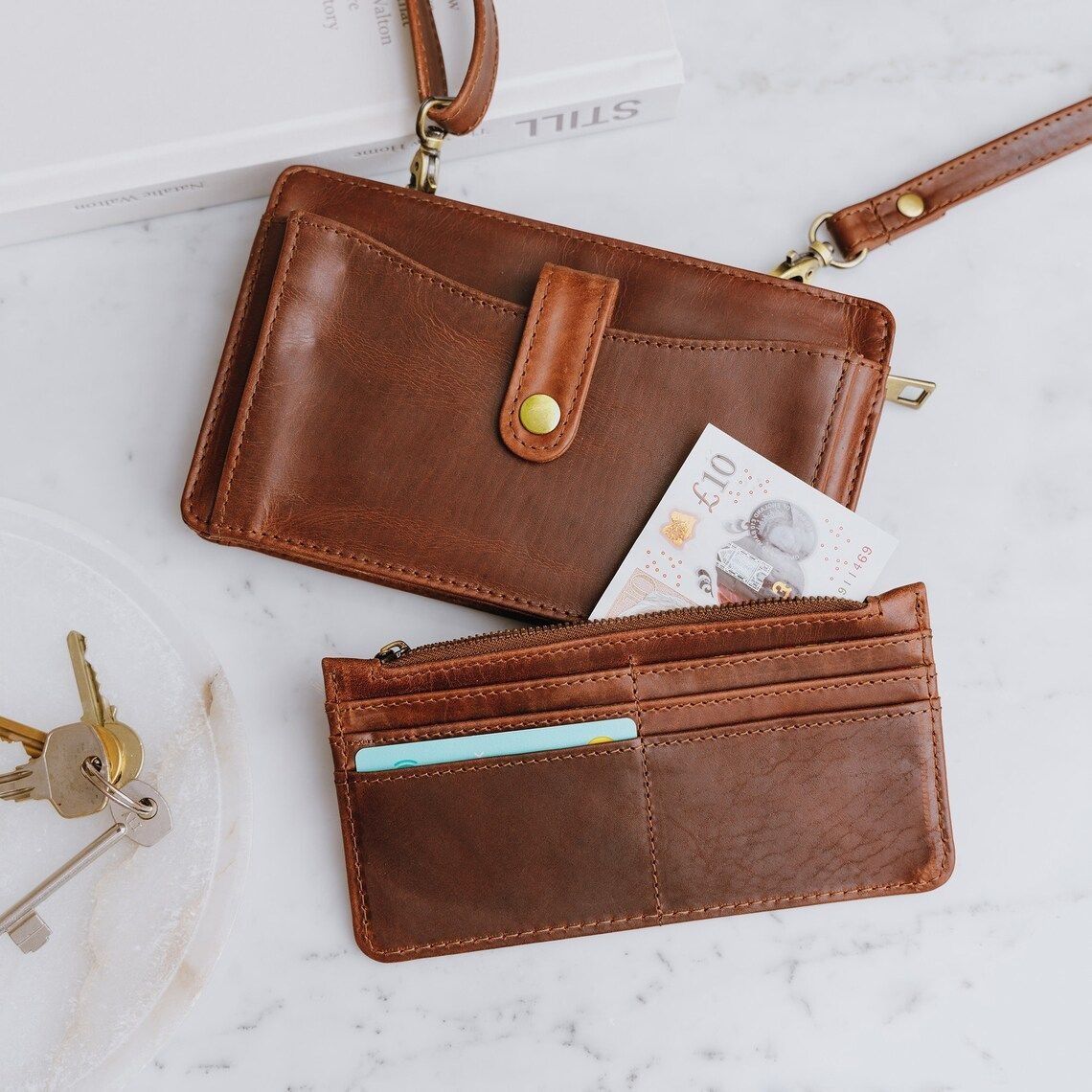 Other The Leather Store Eden Handmade Smartphone Crossbody Bag Sho Size ONE SIZE - 6 Thumbnail