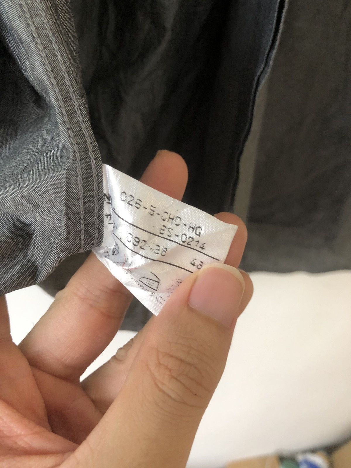 Gaultier Homme Objet Charcoal gray shirt Size US M / EU 48-50 / 2 - 5 Thumbnail