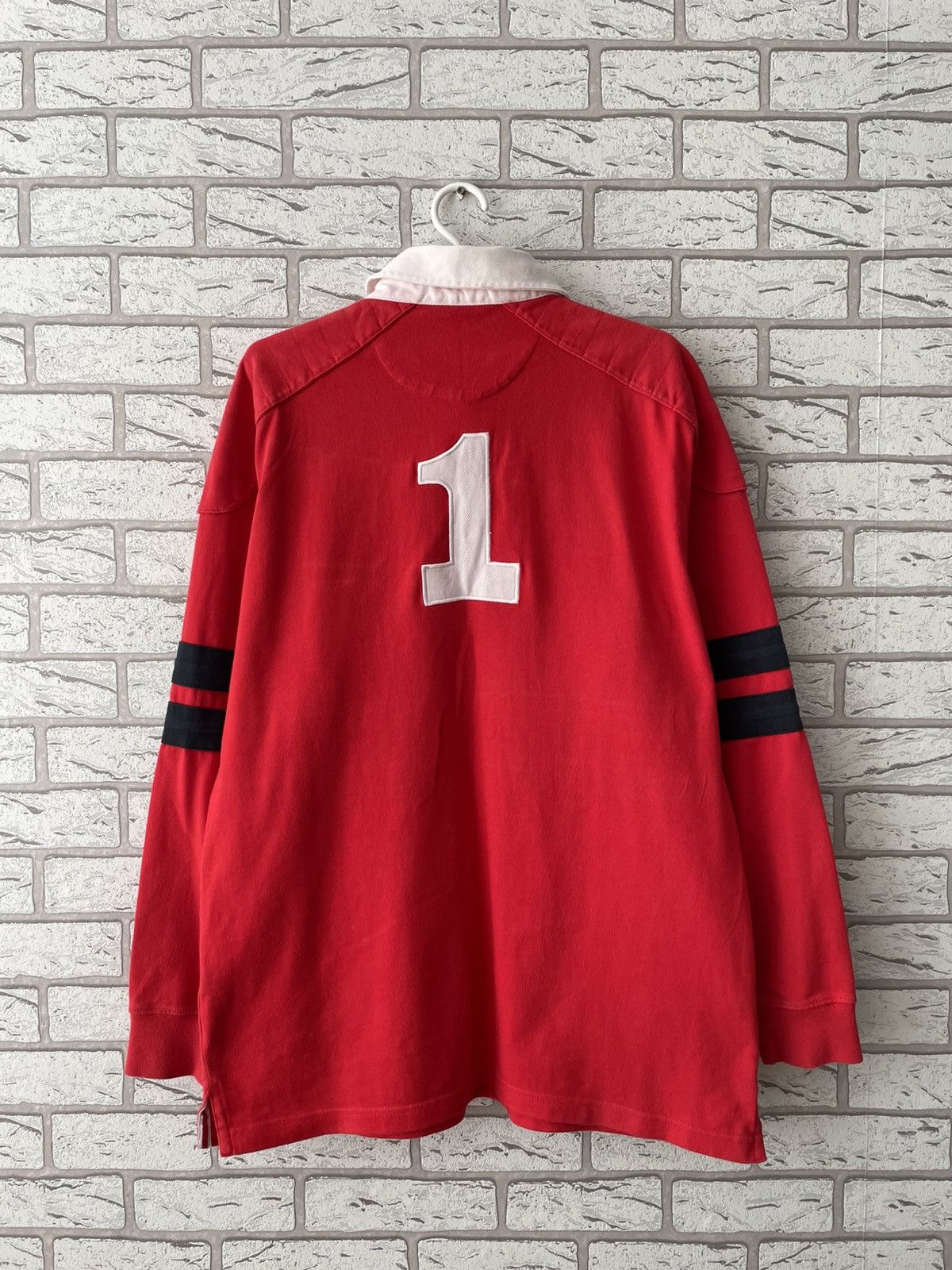 Cotton Traders Wales Rugby Shirt Jersey Cotton Trades Number #1 Size US L / EU 52-54 / 3 - 8 Thumbnail