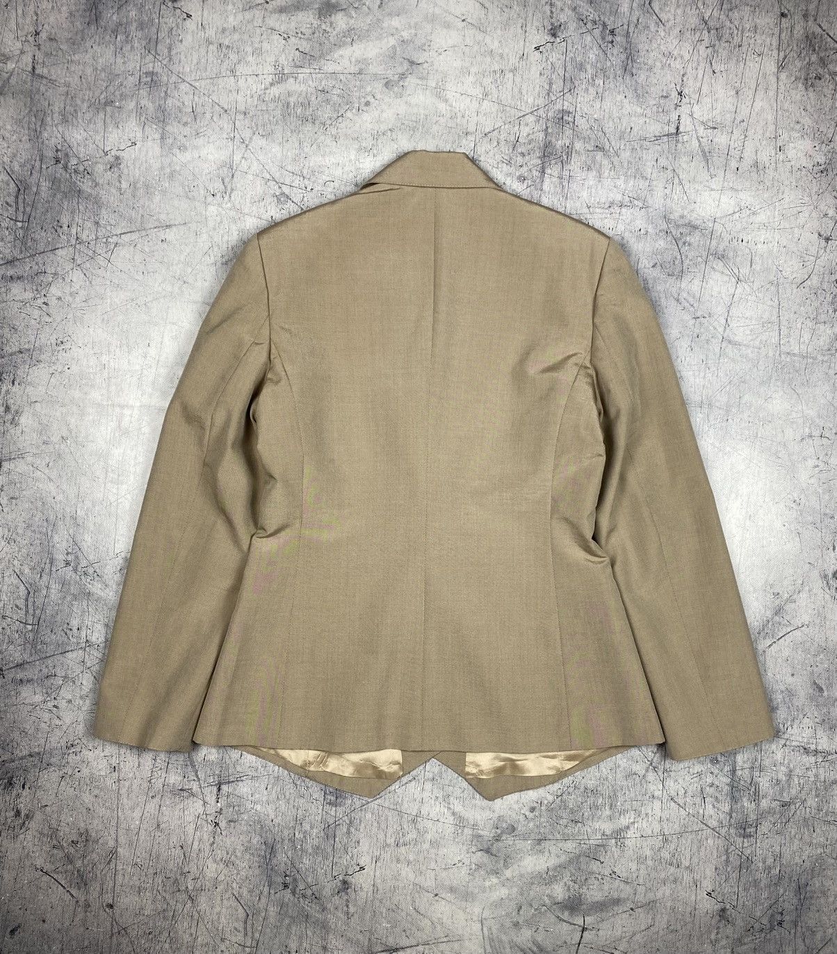 MCM MCM Wool Silk Blazer Jacket Women IT 40 Beige Made in Italy Size S / US 4 / IT 40 - 14 Thumbnail