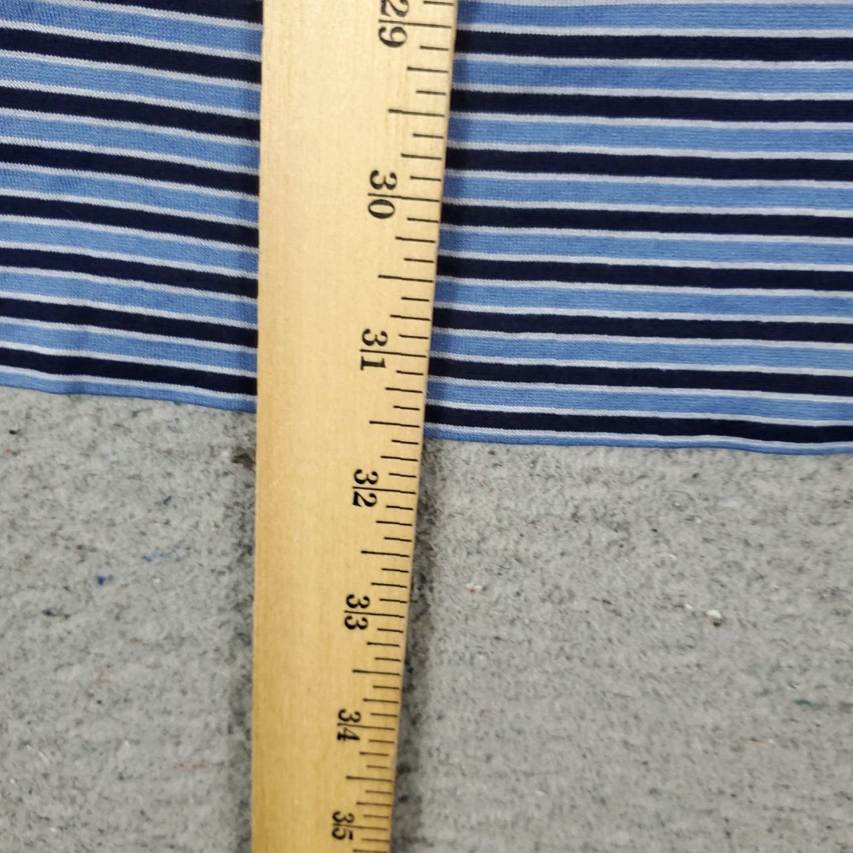 Ralph Lauren Ralph Lauren Polo Shirt Mens XL Blue Striped Short Sleeve Cotton Button-Down Casual Polo Men XL Blue Striped Polo Shirt Size US XL / EU 56 / 4 - 4 Thumbnail