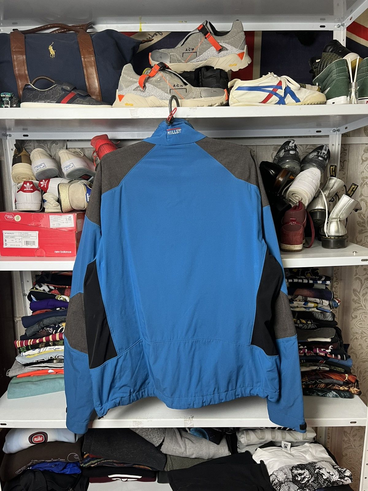 Other Millet Pro Touring Polartec Blue Softshell Jacket Large Size US XL / EU 56 / 4 - 4 Thumbnail