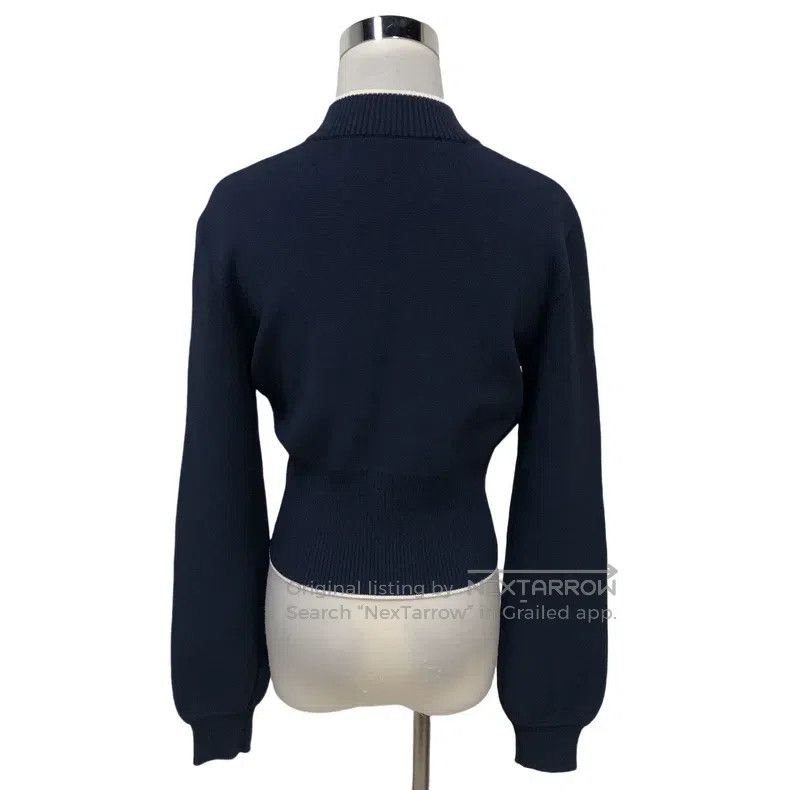 Miu Miu Miu Miu 40 Embroidered logo zipper coat Size M / US 6-8 / IT 42-44 - 2 Thumbnail