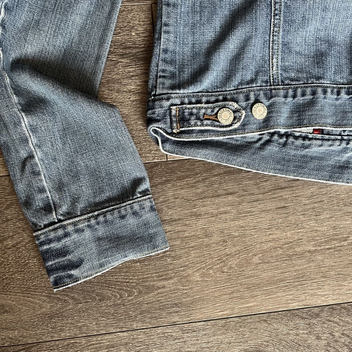 Abercrombie & Fitch Vintage 2000s Abercrombie & Fitch Denim Trucker Jean Jacket Size L / US 10 / IT 46 - 4 Thumbnail