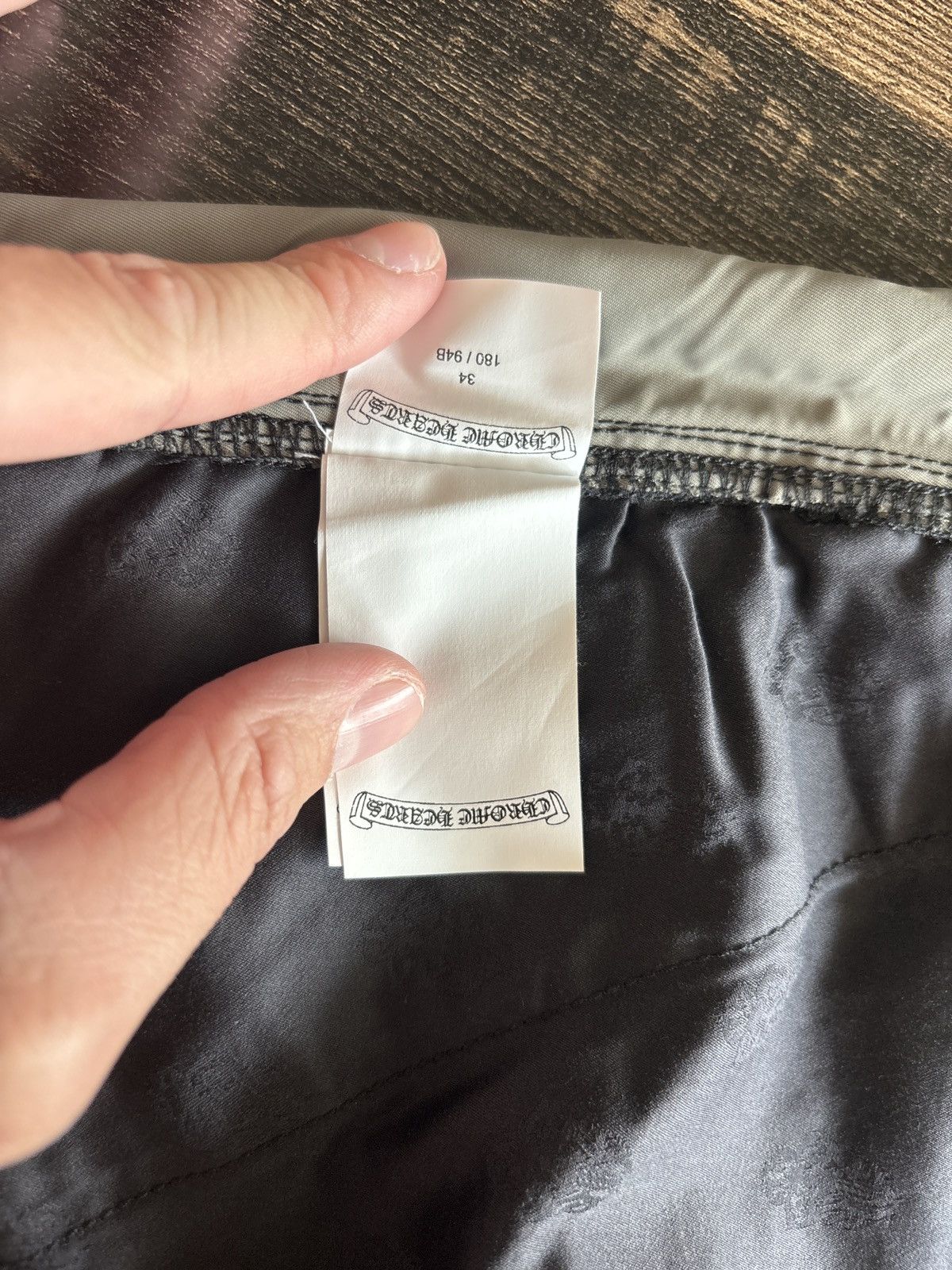 Chrome Hearts Chrome Hearts Half Nylon Half Leather Size US 34 / EU 50 - 4 Thumbnail