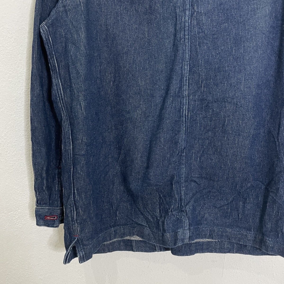 Japanese Brand Vintage Polo Faded Denim Jacket Size US L / EU 52-54 / 3 - 9 Thumbnail