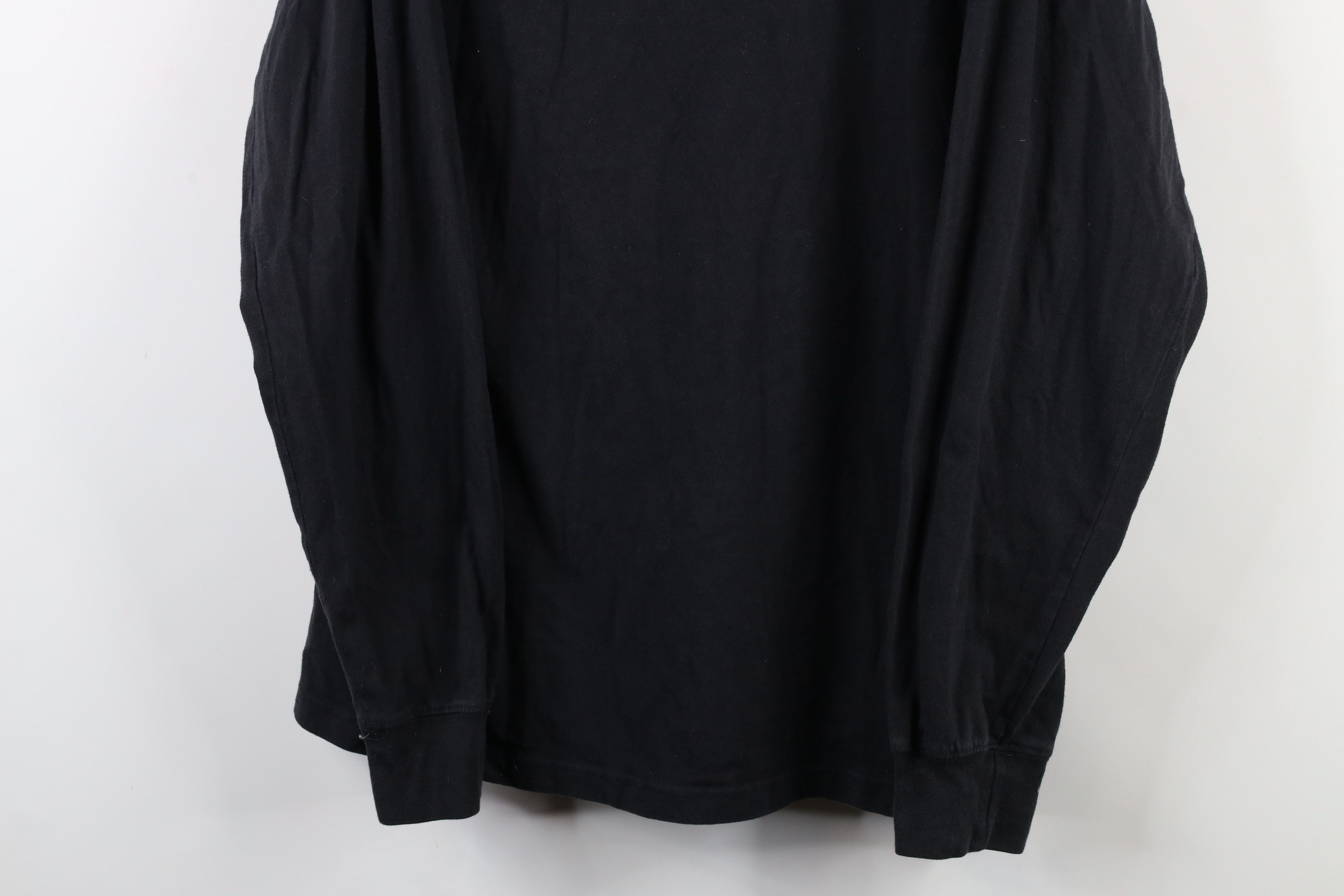 Vintage Vintage 90s Streetwear Blank Mock Neck Long Sleeve T-Shirt Size US L / EU 52-54 / 3 - 3 Thumbnail