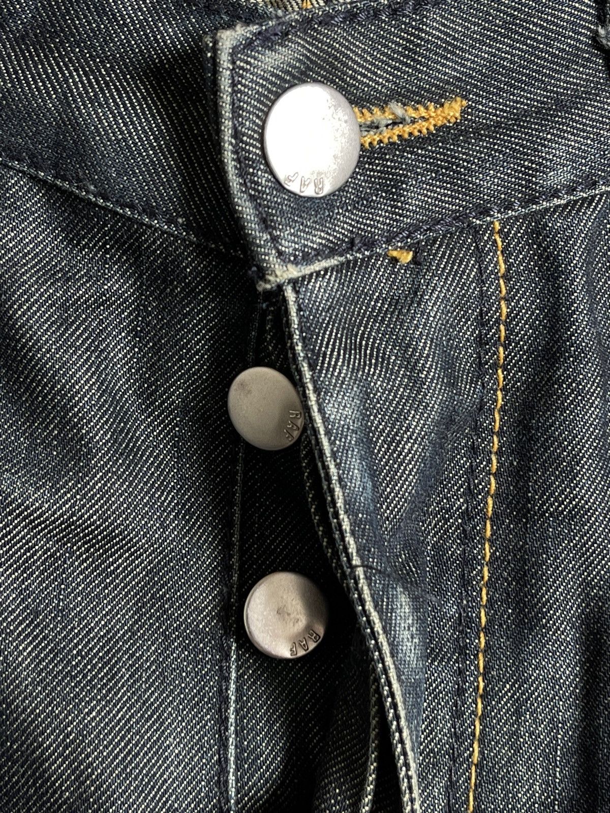 Raf by Raf Simons Raf By Raf Simons Waxed Denim Pants Size US 31 - 7 Thumbnail