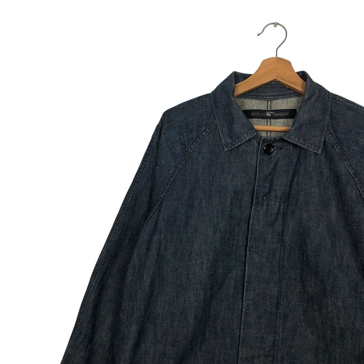 Issey Miyake 🔥1999/2000 VINTAGE DENIM WORK JACKET ZUCCA ISSEY MIYAKE Size US M / EU 48-50 / 2 - 9 Thumbnail